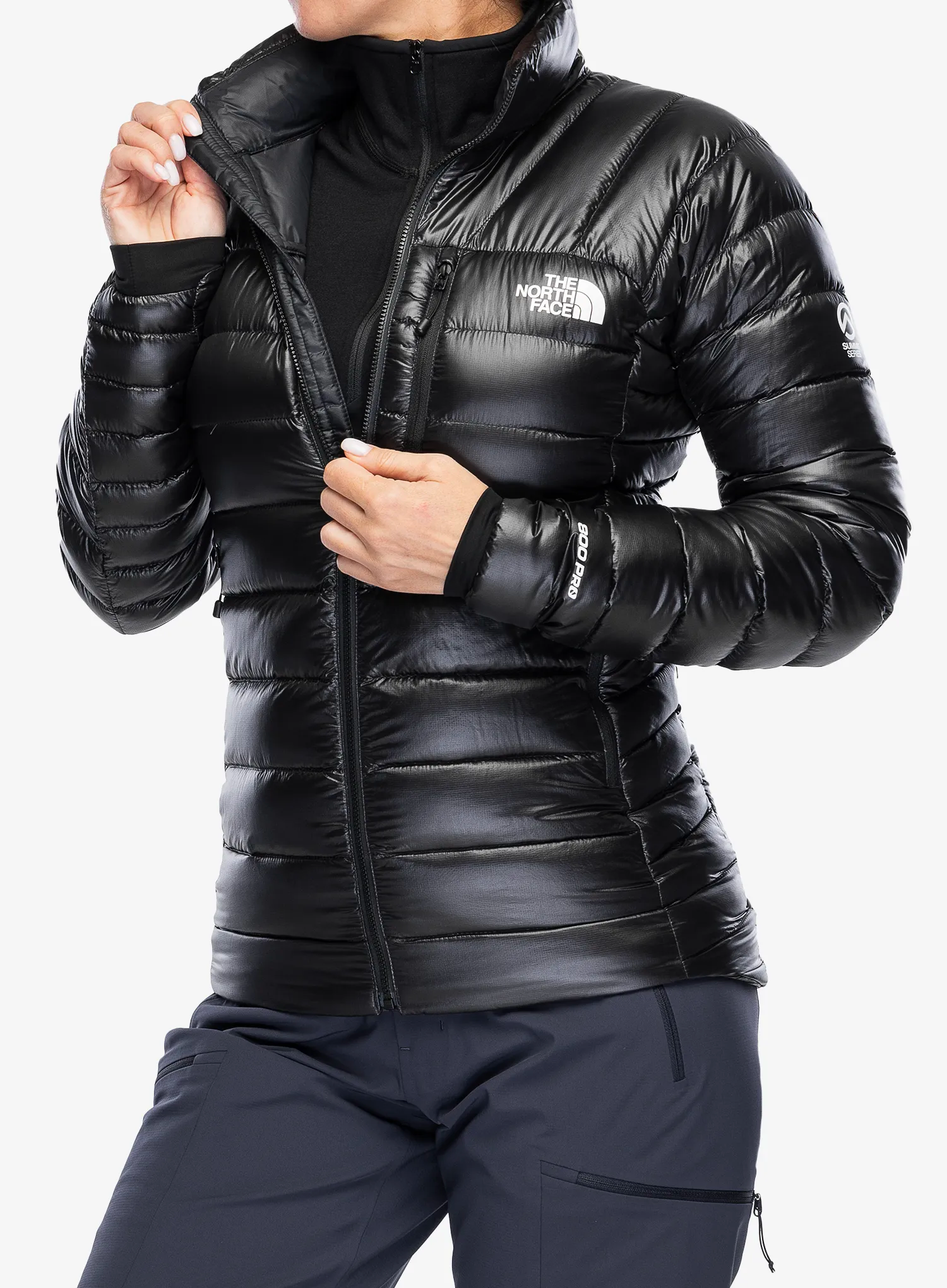 Dámská péřová bunda The North Face Summit Breithorn Jacket - tnf black