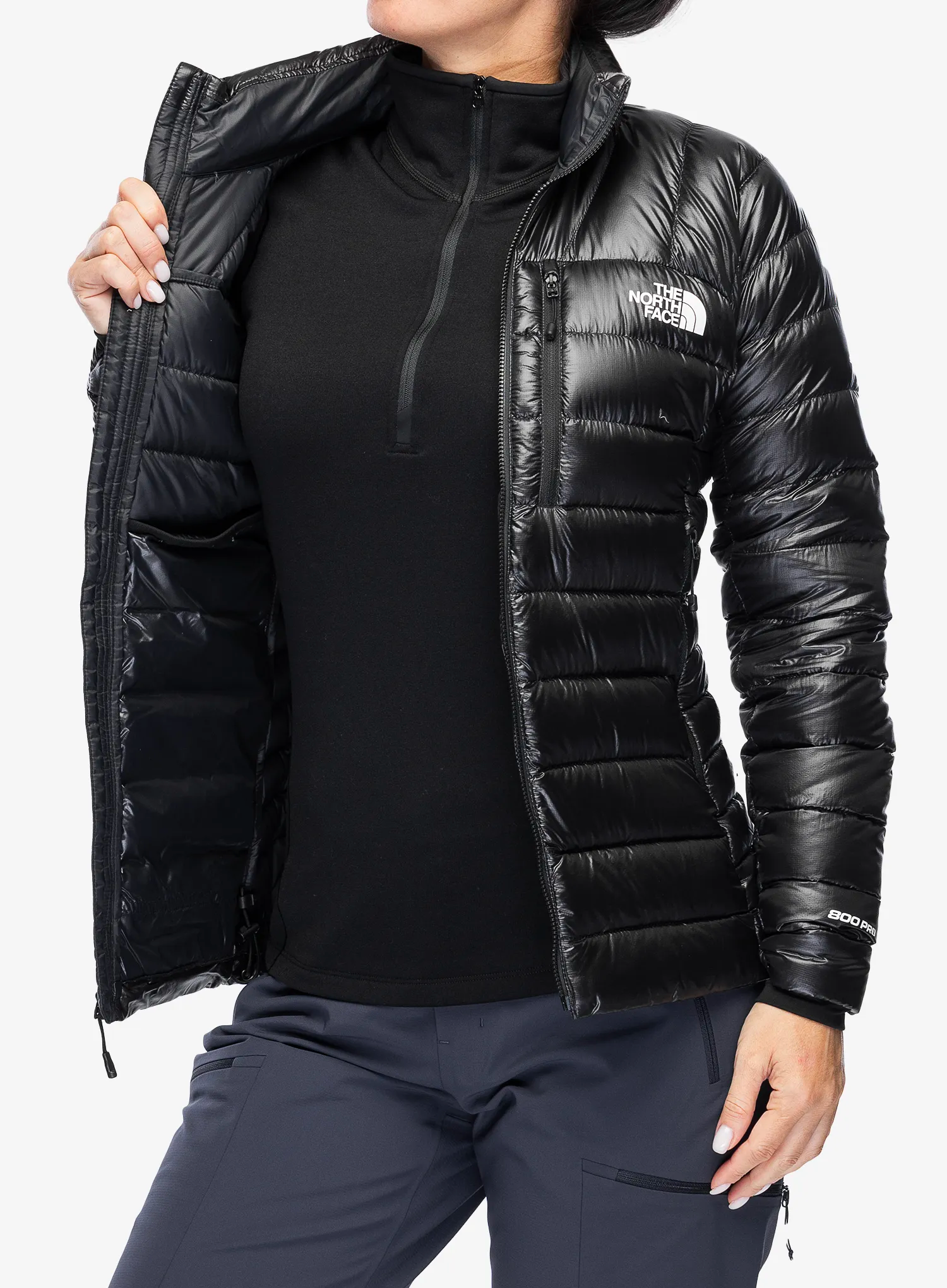 Dámská péřová bunda The North Face Summit Breithorn Jacket - tnf black