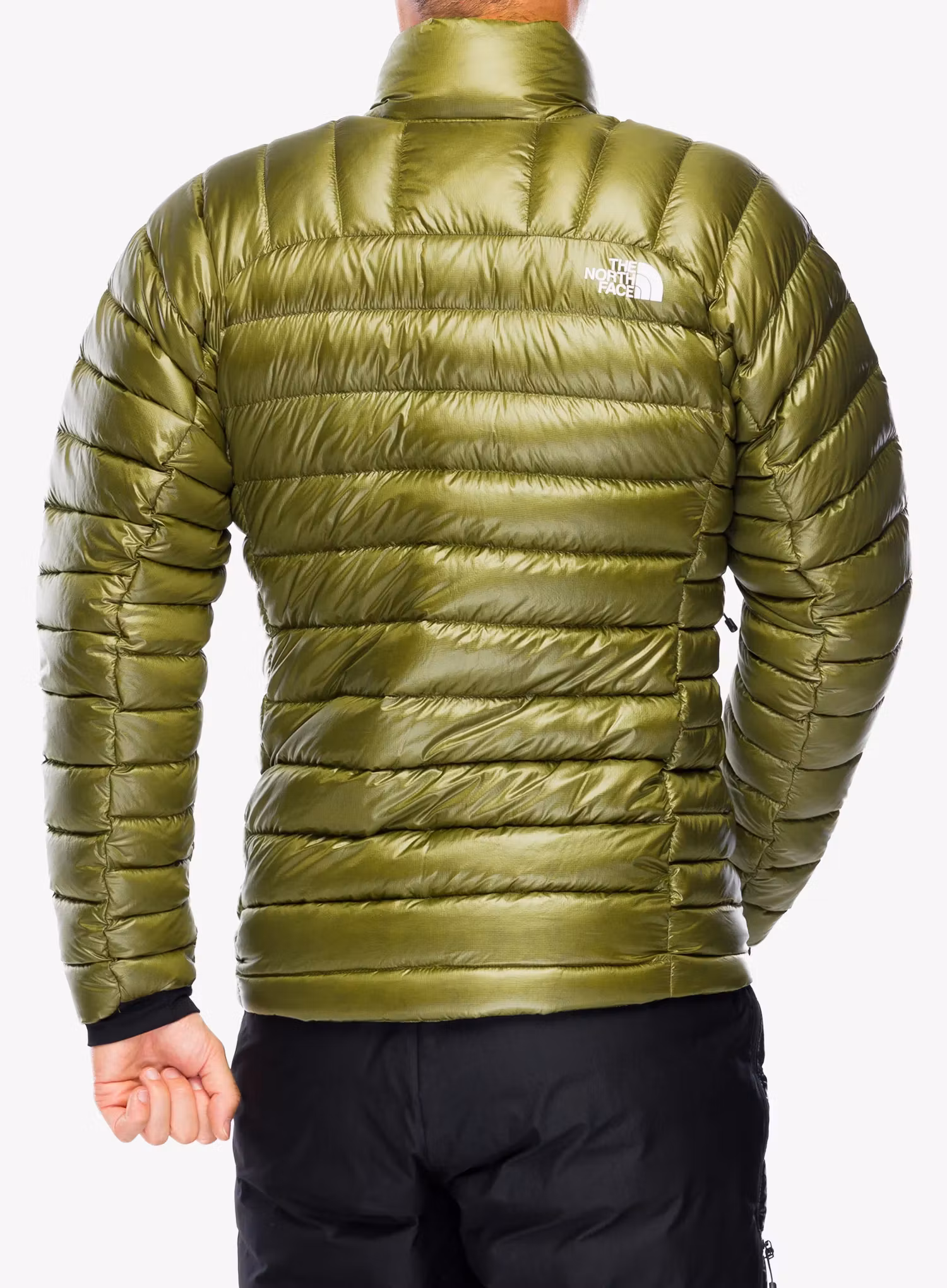 Péřová bunda The North Face Summit Breithorn Jacket - forest olive