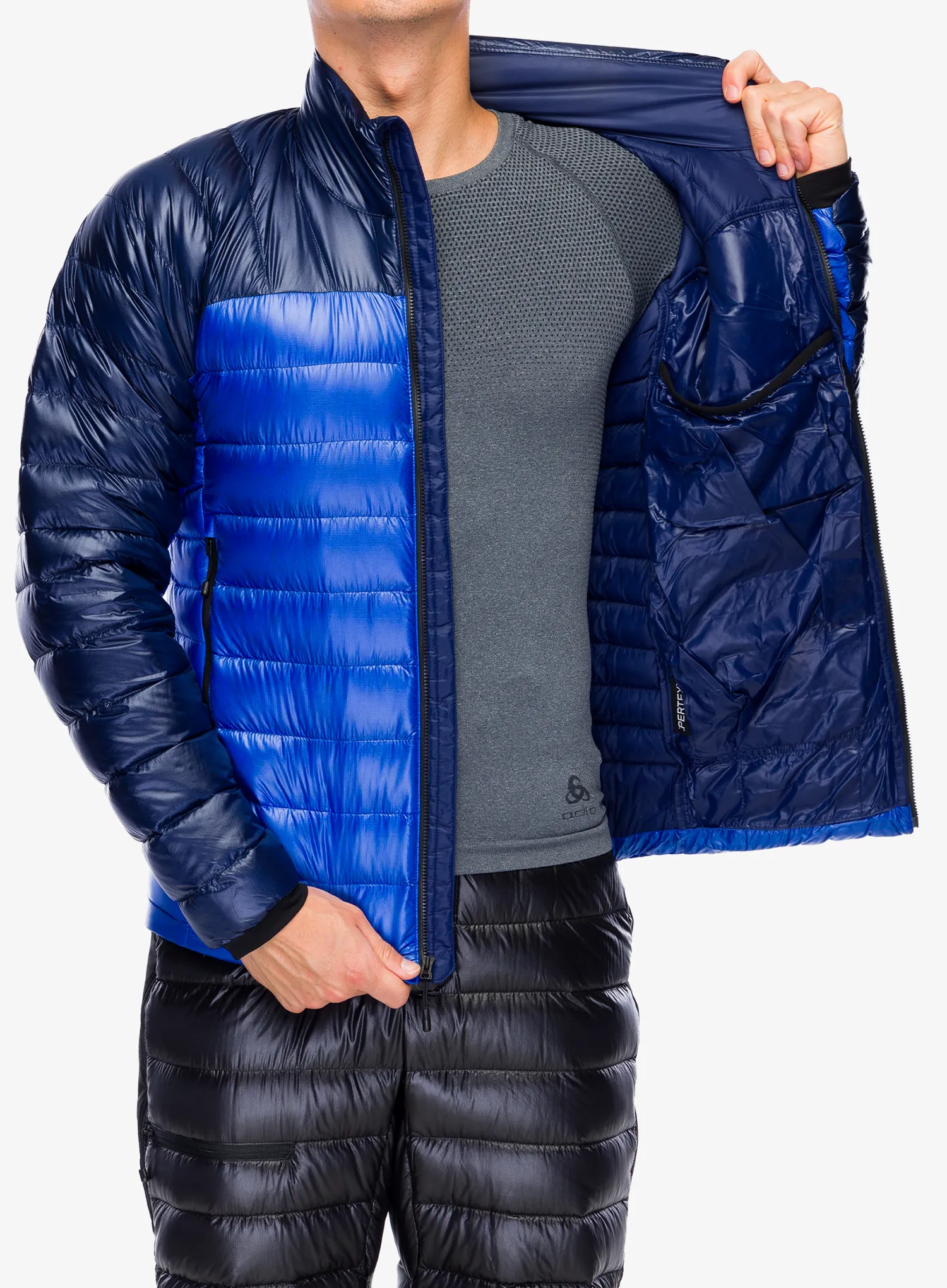 Péřová bunda The North Face Summit Breithorn Jacket - tnf blue/eagle blue