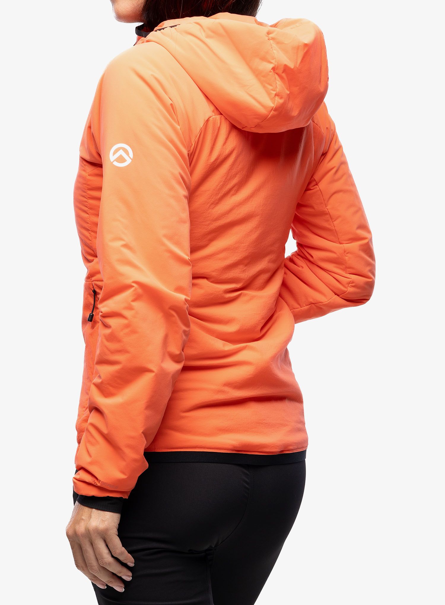 Zateplená bunda dámská The North Face Summit Casaval Hoodie - orange