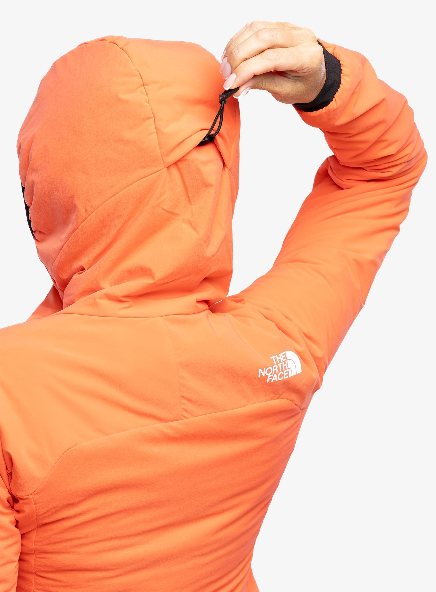 Zateplená bunda dámská The North Face Summit Casaval Hoodie - orange
