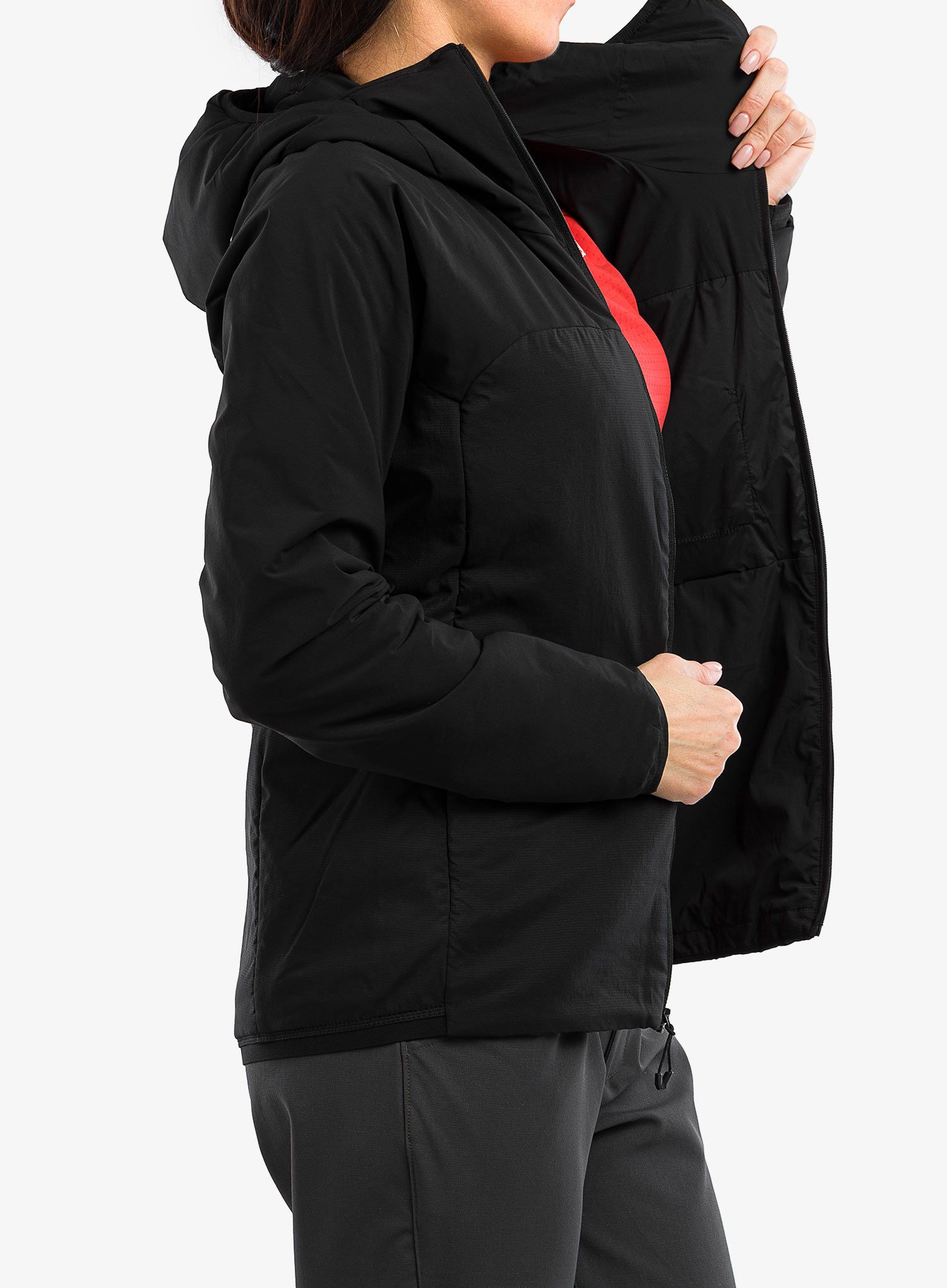 Dámská izolovana bunda The North Face Summit Casaval Hoodie - tnf black