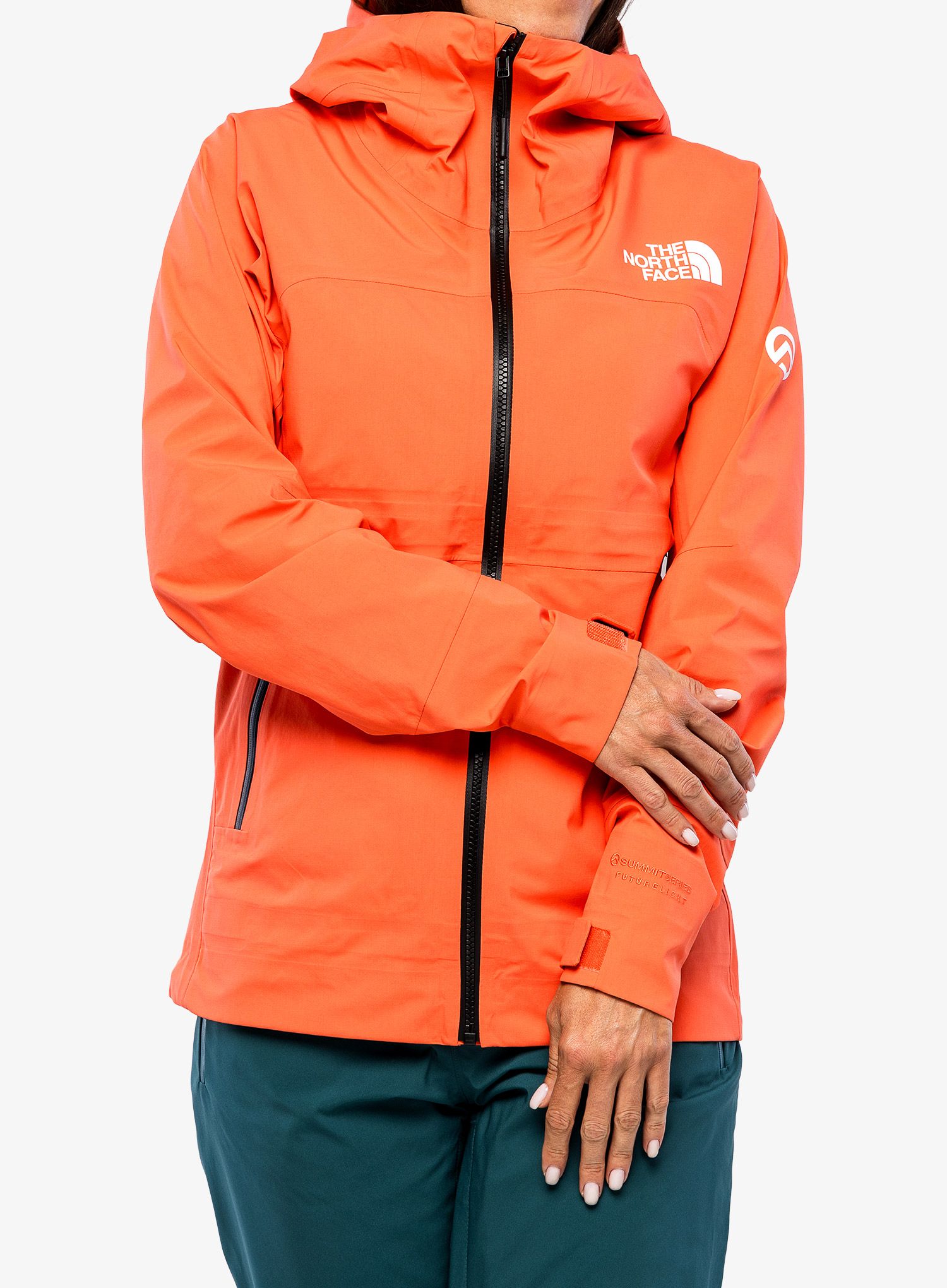 Dámská nepromokavá bunda s membránou The North Face Summit Chamlang FUTURELIGHT Jacket - orange