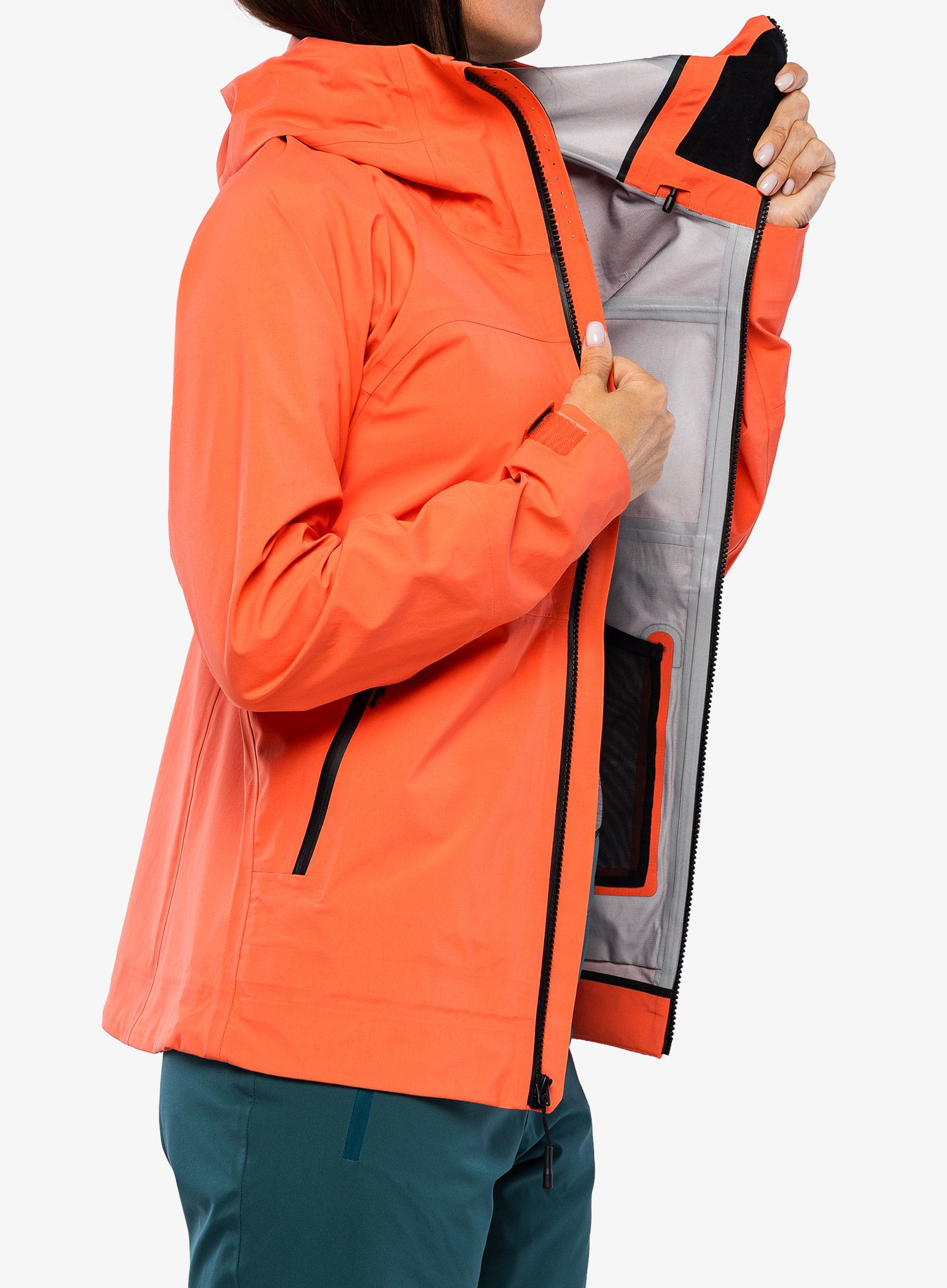 Dámská nepromokavá bunda s membránou The North Face Summit Chamlang FUTURELIGHT Jacket - orange