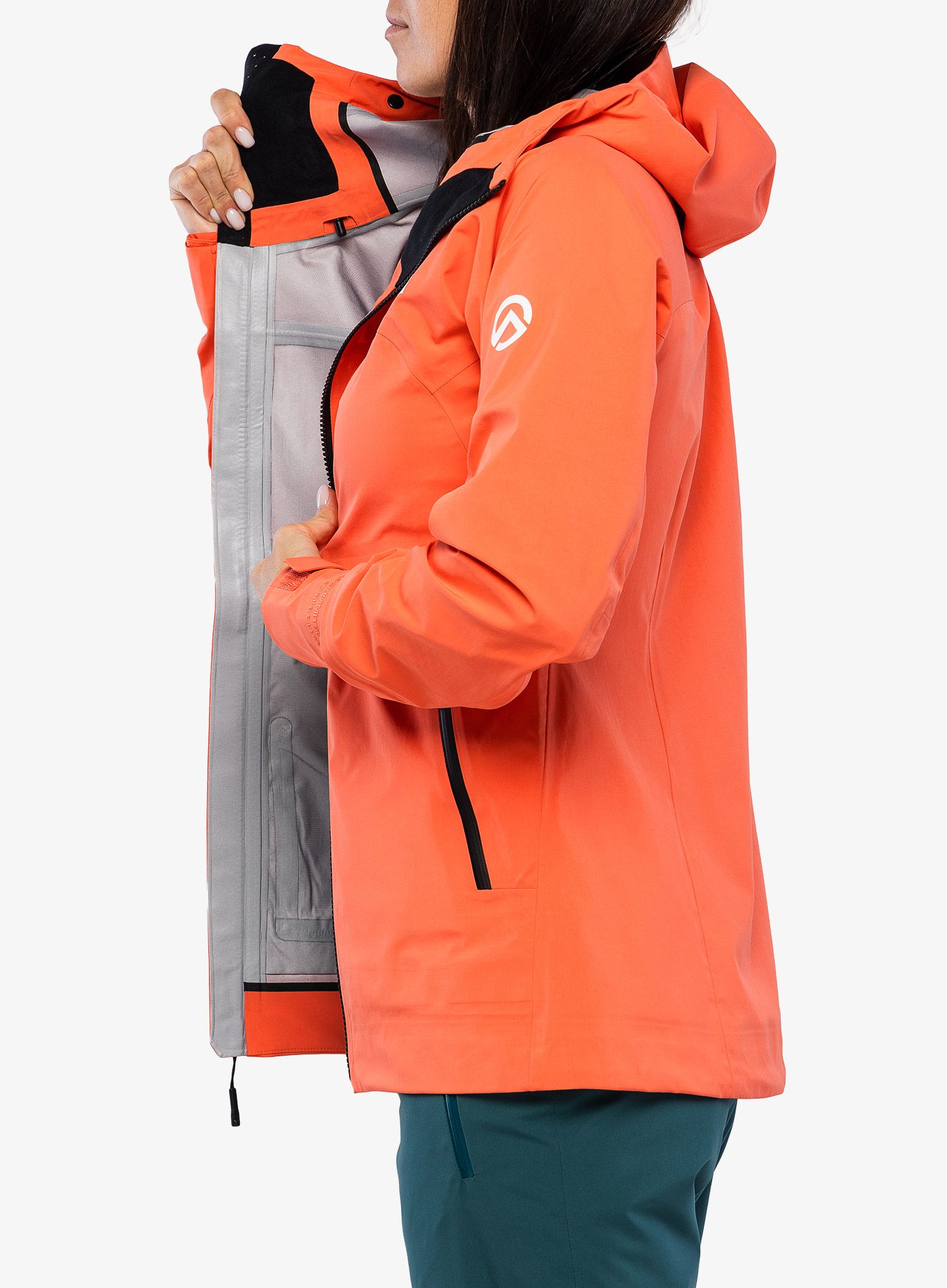 Dámská nepromokavá bunda s membránou The North Face Summit Chamlang FUTURELIGHT Jacket - orange