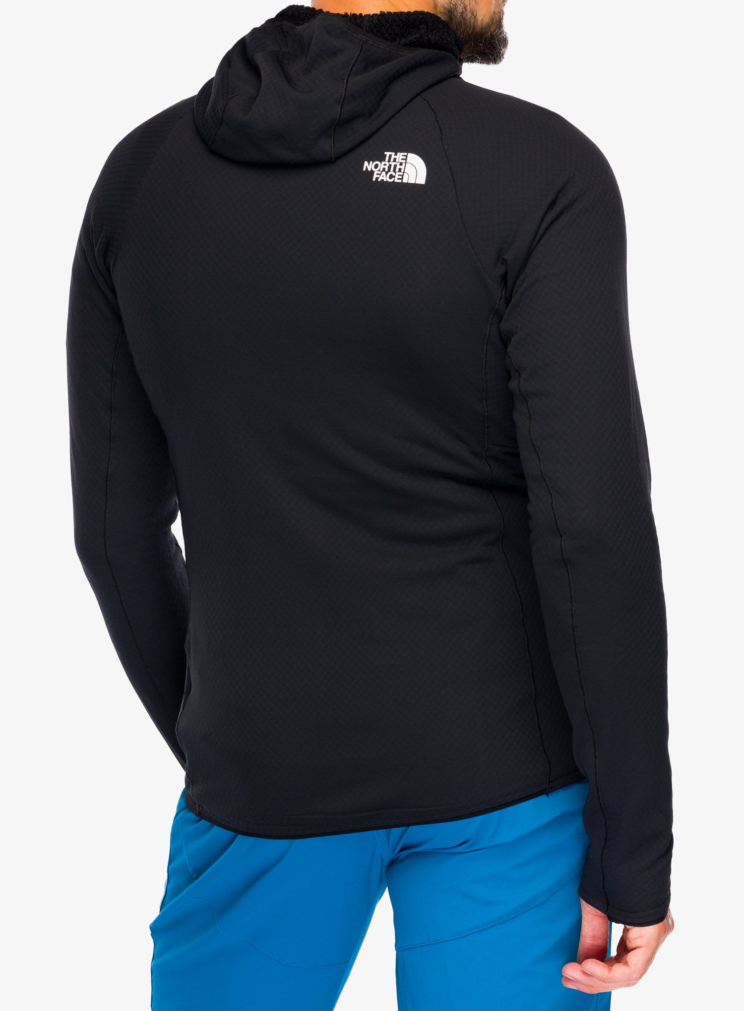 Fleecová mikina The North Face Summit FutureFleece FZ Hoodie - blk
