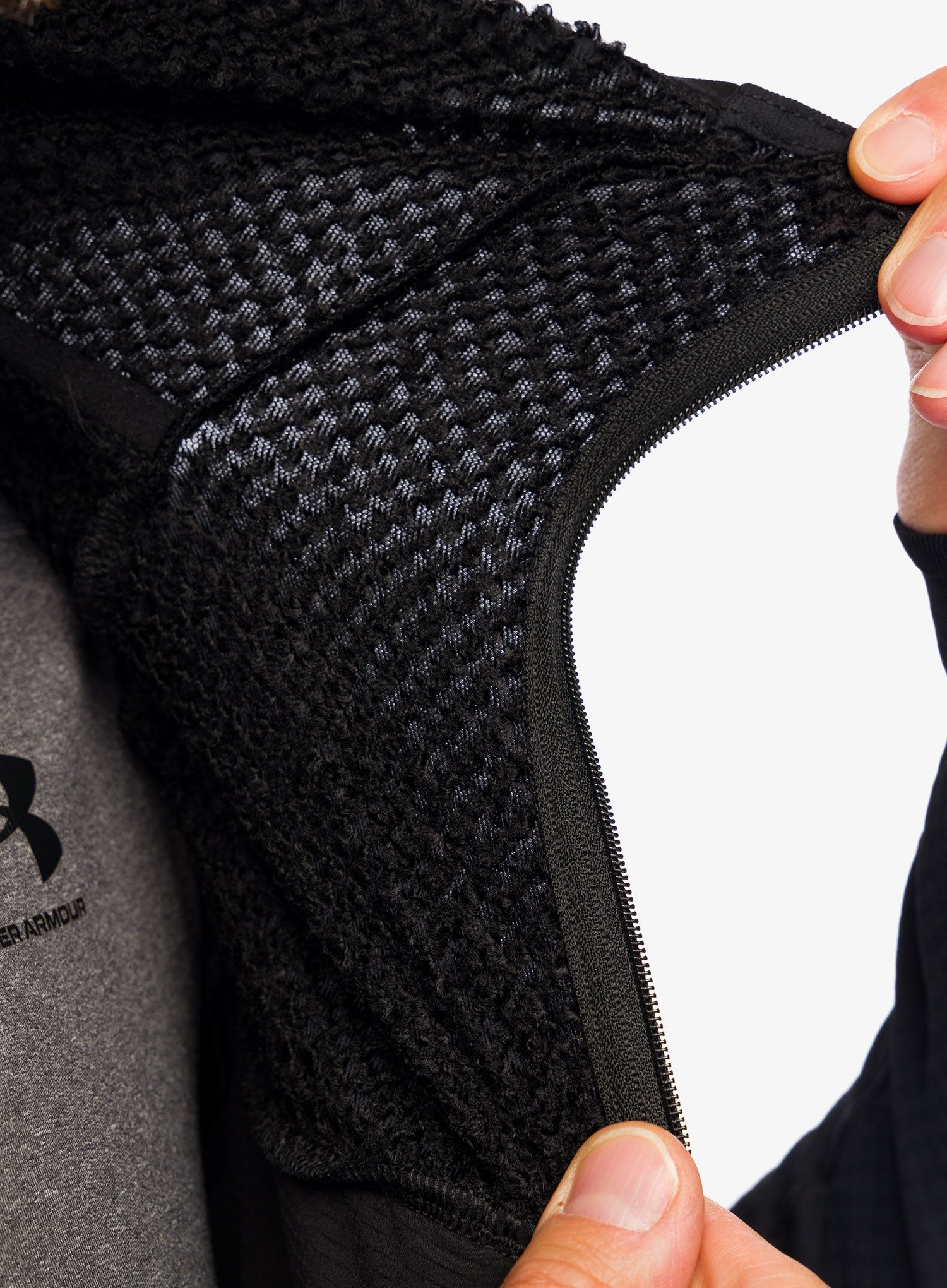 Fleecová mikina The North Face Summit FutureFleece FZ Hoodie - blk