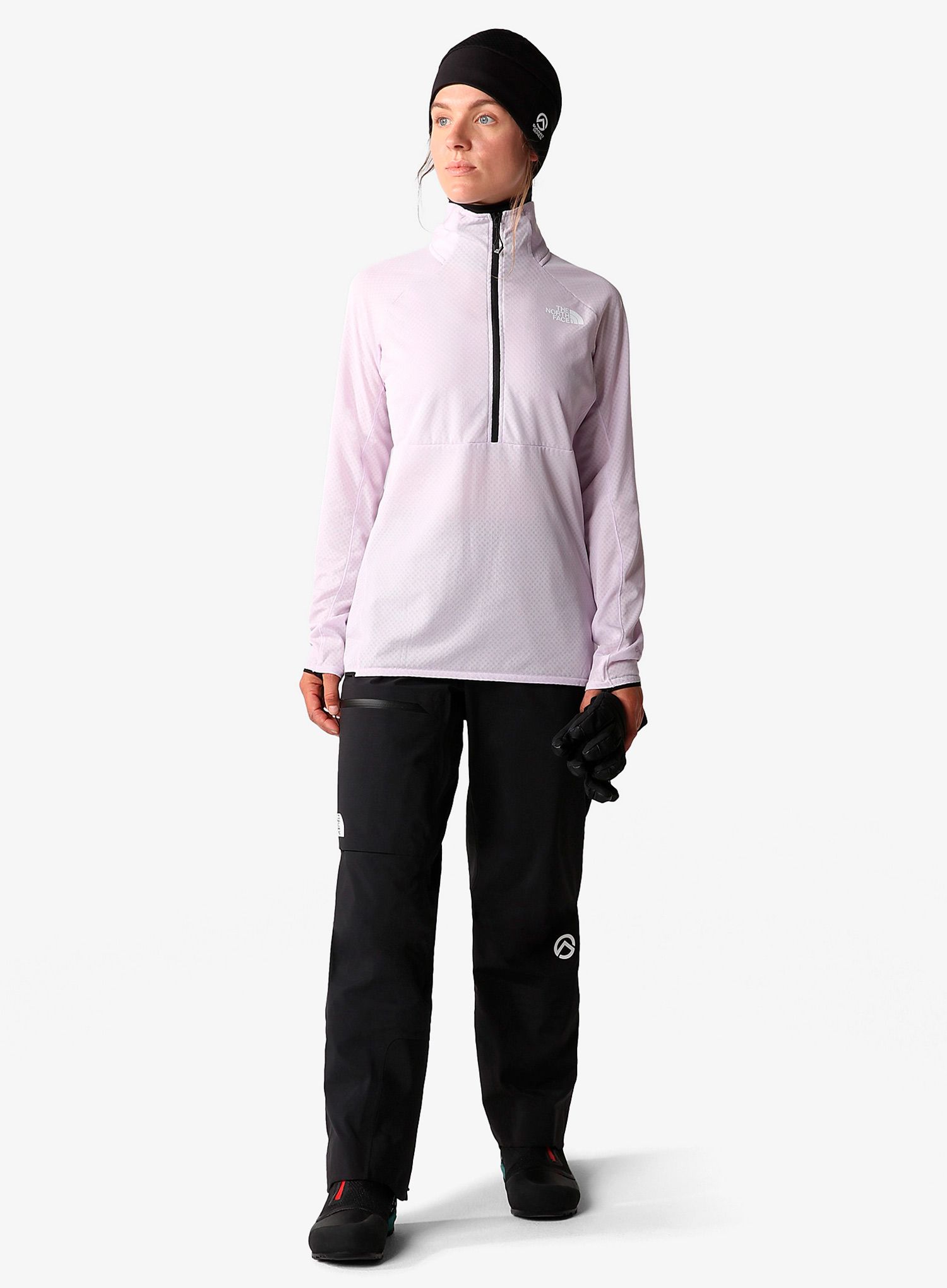 Dámska mikina  The North Face Summit FutureFleece™ LT 1/2 Zip - lavender fog