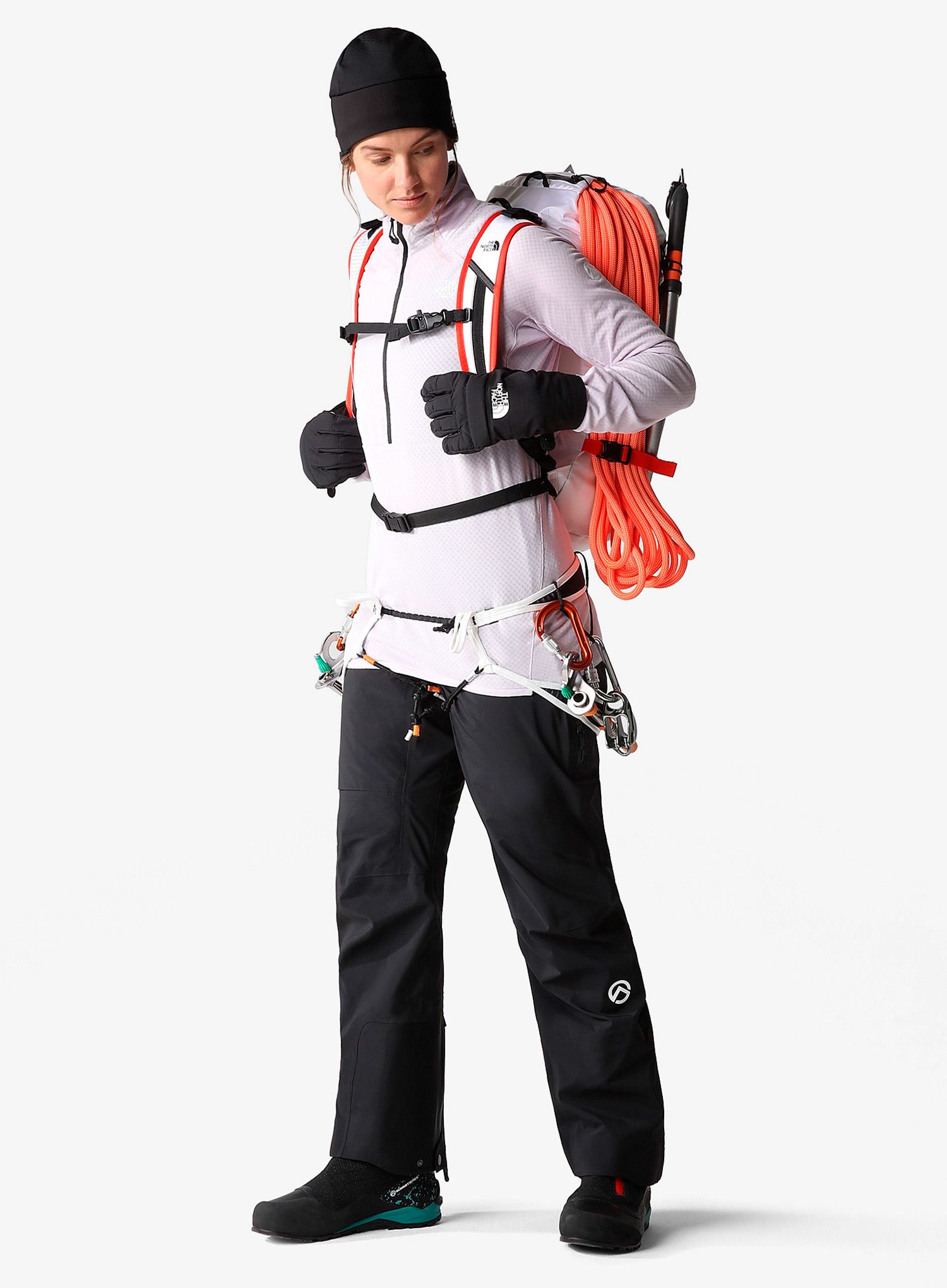 Dámska mikina  The North Face Summit FutureFleece™ LT 1/2 Zip - lavender fog