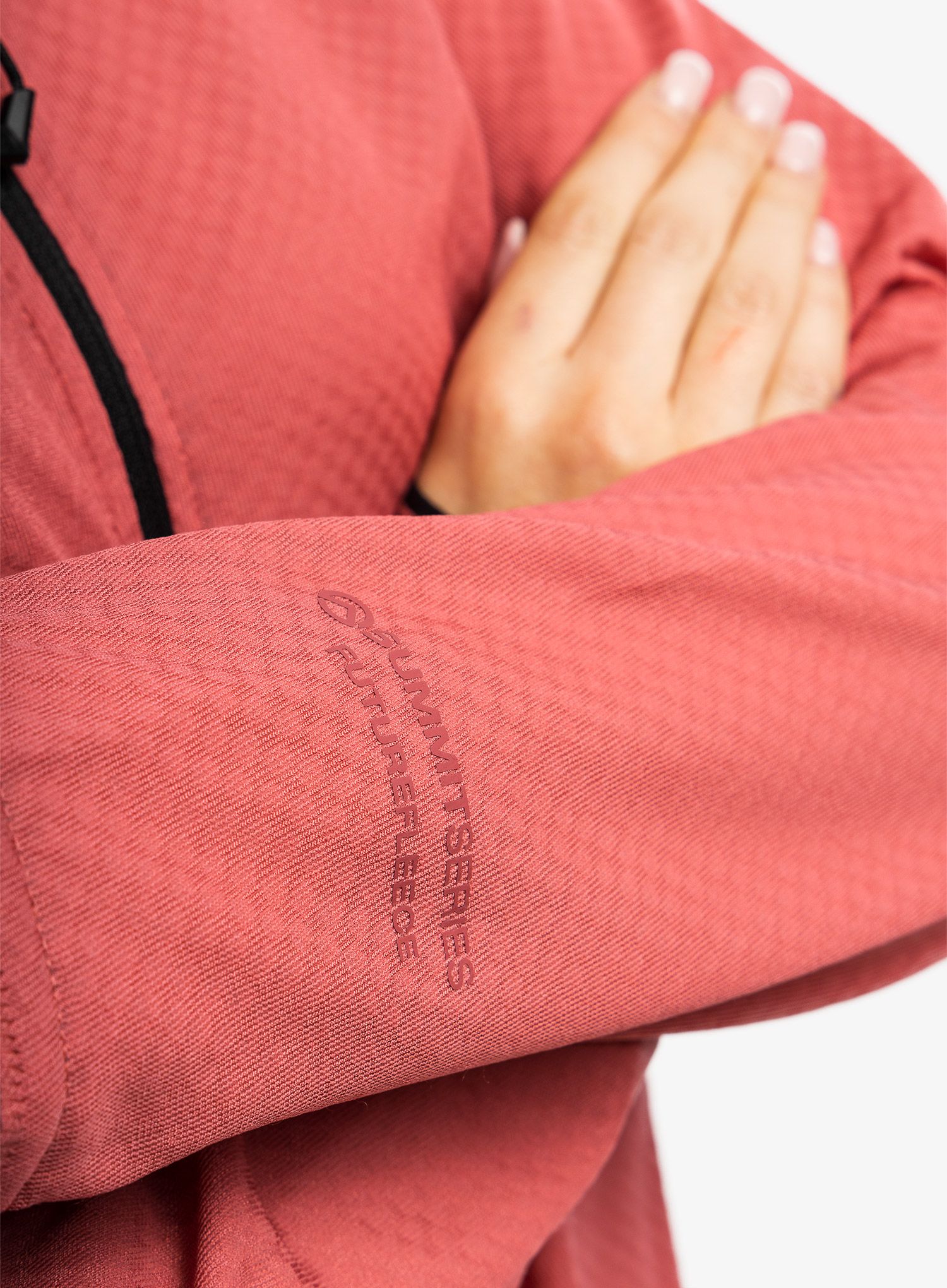 Dámska mikina  The North Face Summit FutureFleece LT 1/2 Zip - s.rose