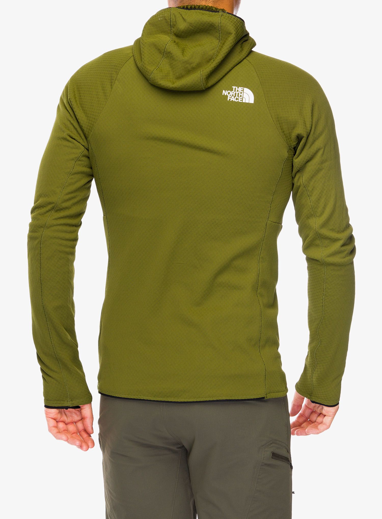 Mikina s kapucí The North Face Summit Futurefleece FZ Hoodie - forest olive