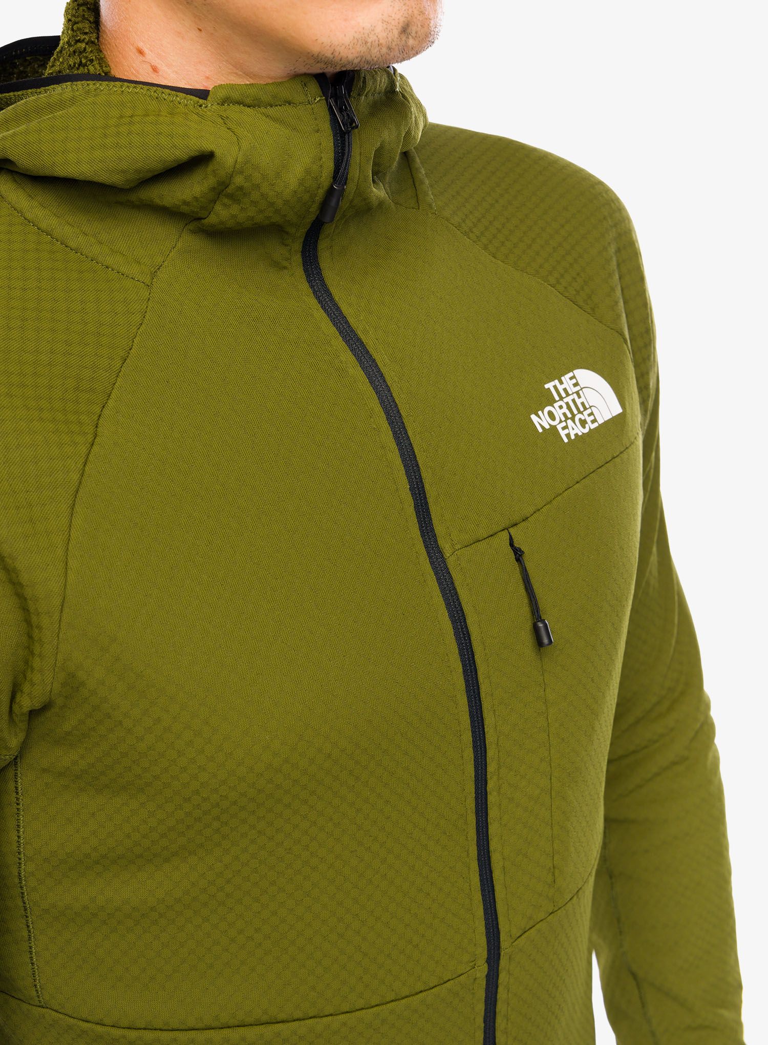 Mikina s kapucí The North Face Summit Futurefleece FZ Hoodie - forest olive