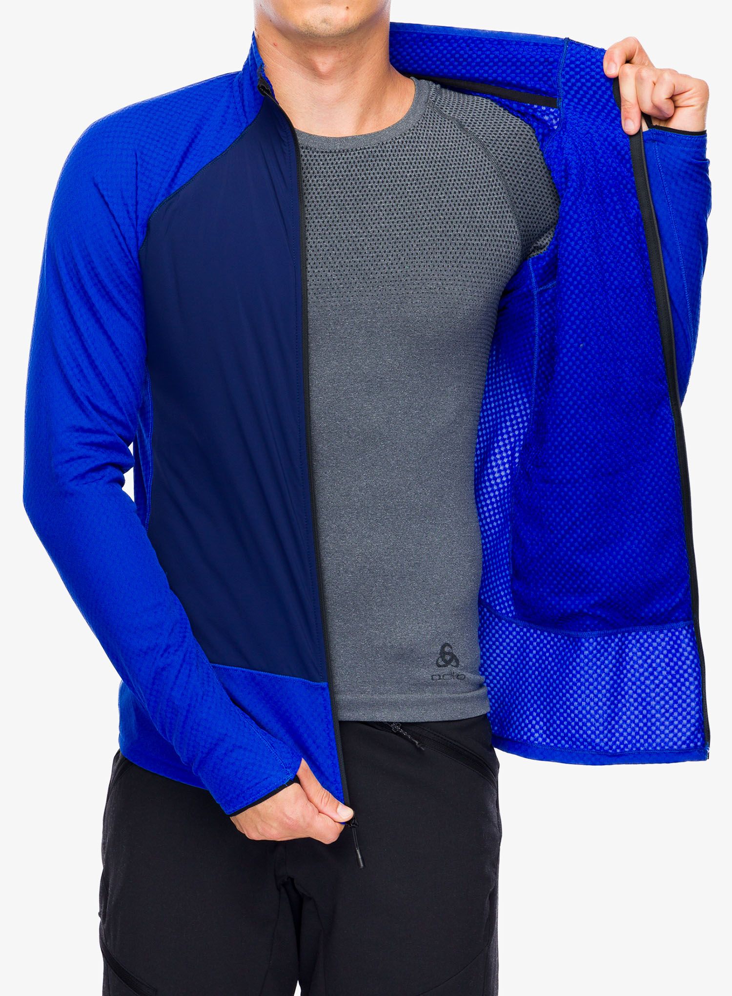 Hybridní bunda The North Face Summit Futurefleece Hybrid Jacket - tnf blue/eagle blue