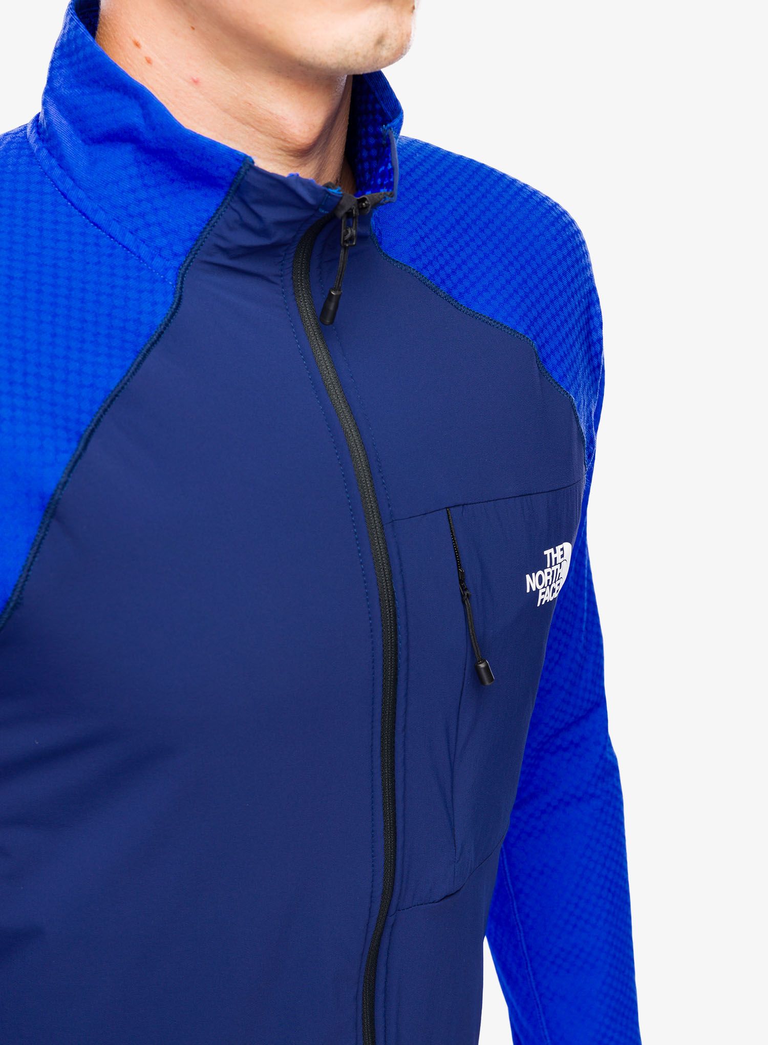 Hybridní bunda The North Face Summit Futurefleece Hybrid Jacket - tnf blue/eagle blue