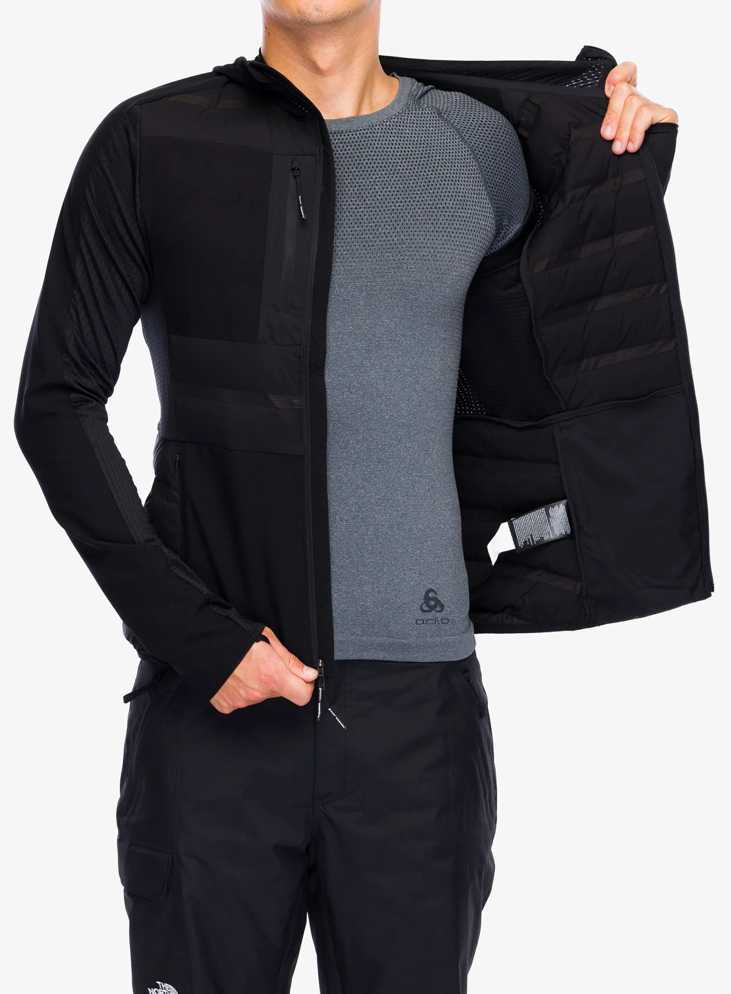 Hybridní bunda The North Face Summit Garnet Canyon Jacket - tnf black