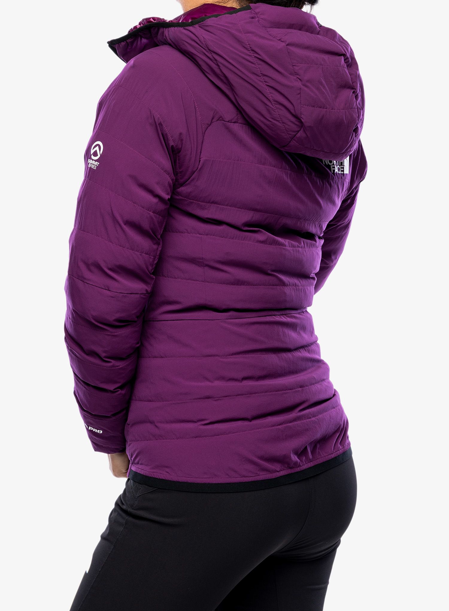Dámská bunda The North Face Summit L3 50/50 Down Hoodie - prp
