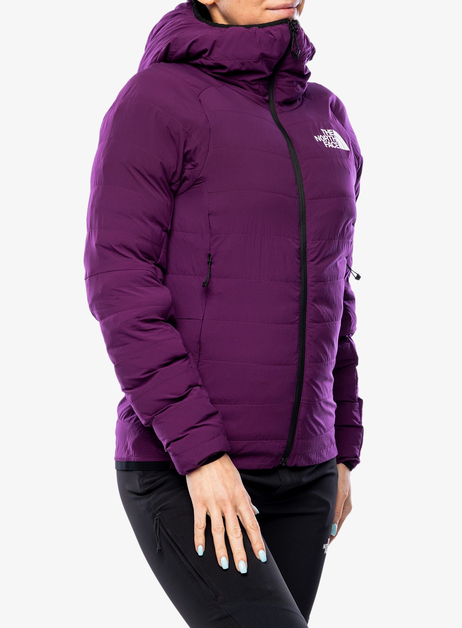Dámská bunda The North Face Summit L3 50/50 Down Hoodie - prp