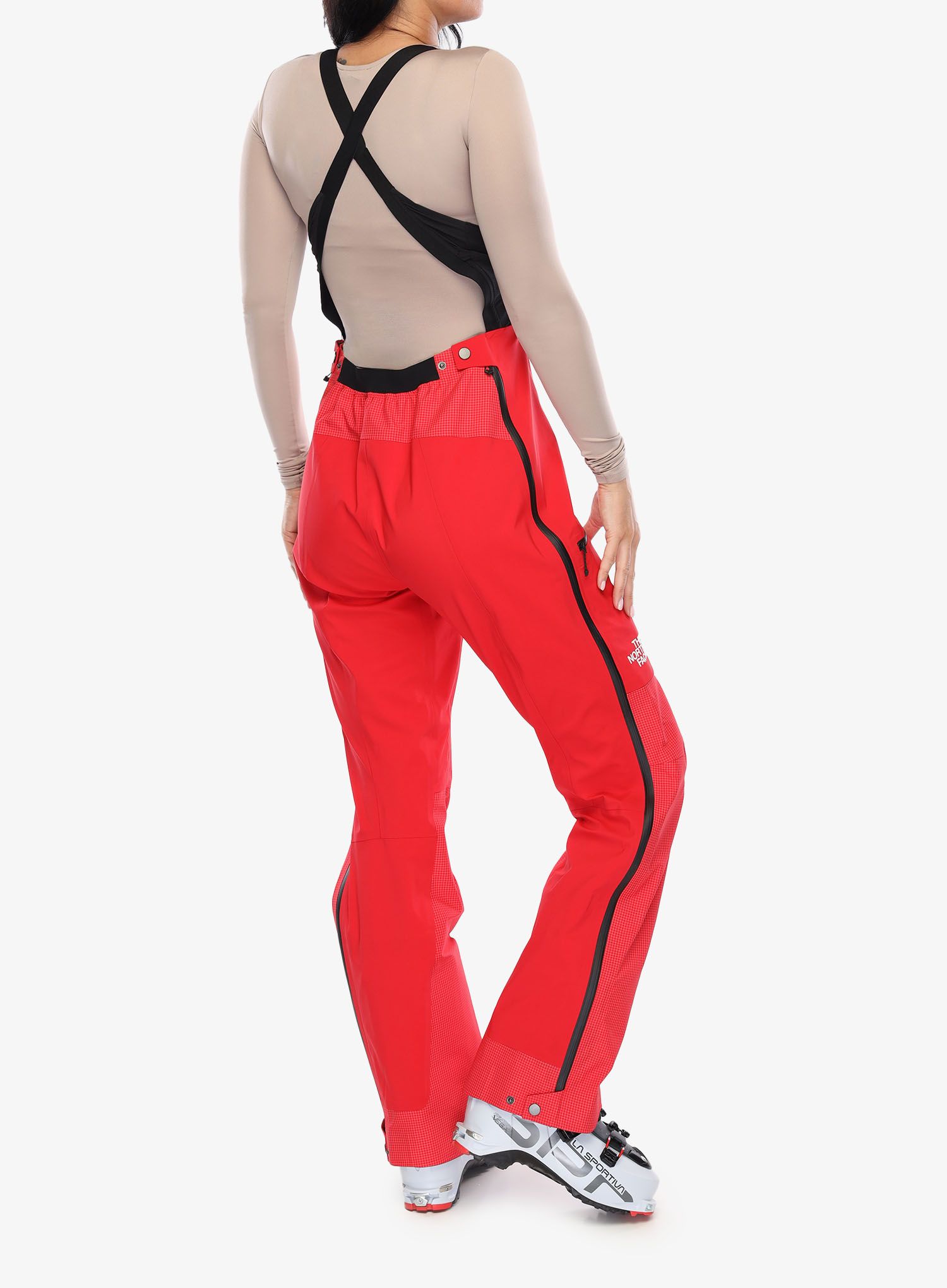 Dámské kalhoty The North Face Summit Pumori FUTURELIGHT BIB - tnf red