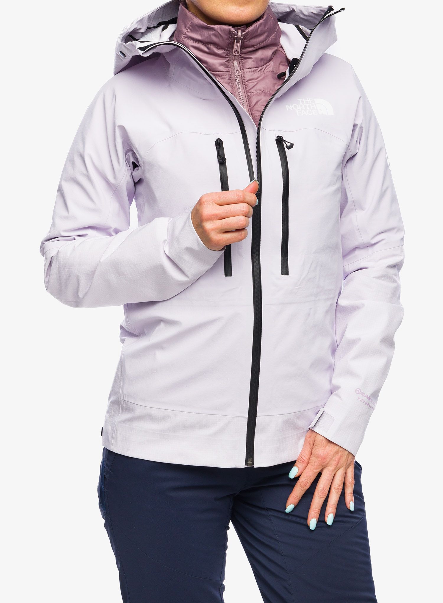 Dámská bunda The North Face Summit Pumori FUTURELIGHT Jacket - lav fog