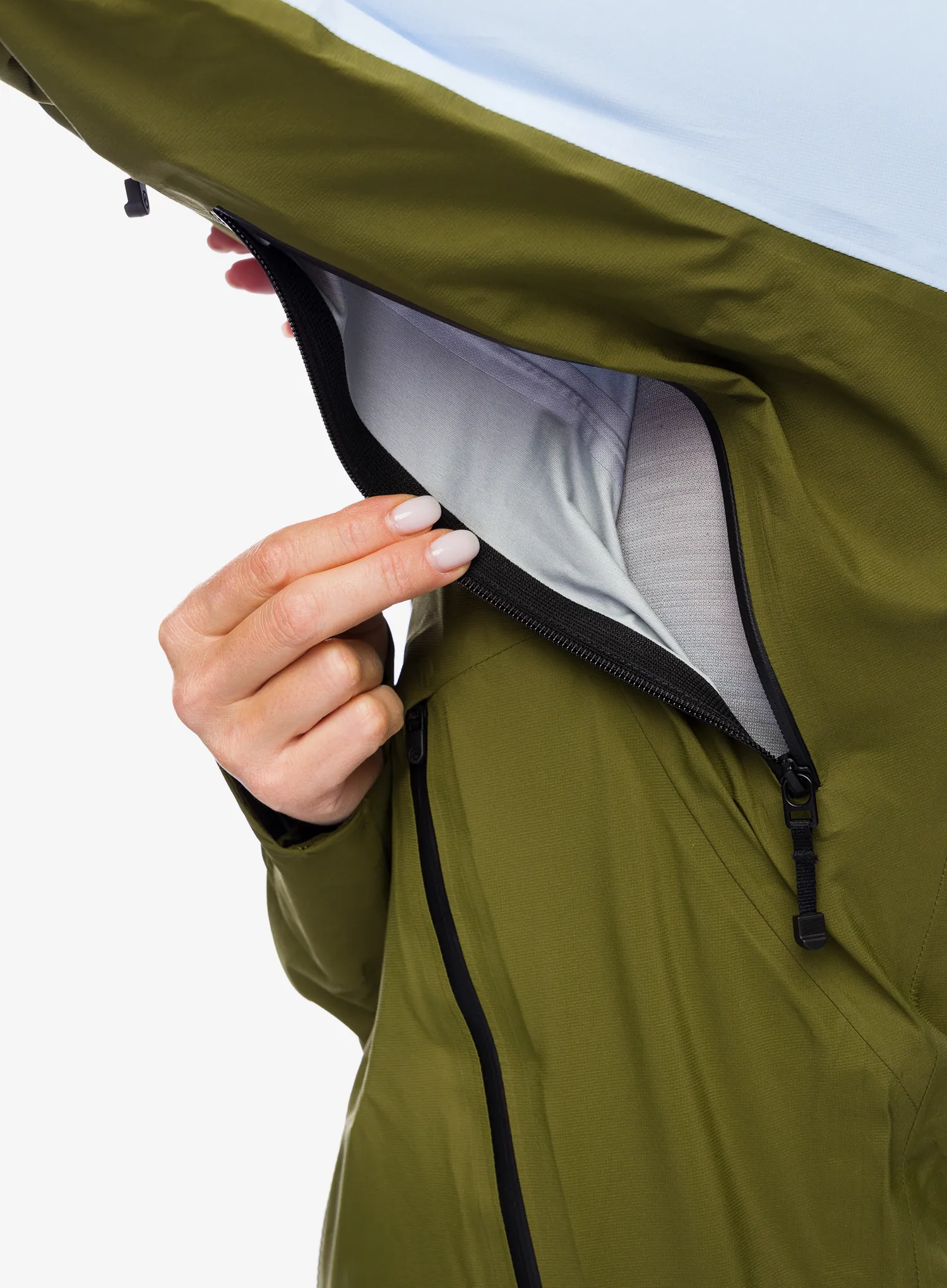 Dámská bunda The North Face Summit Stimson Futurelight Jacket - cornflower/forest olive