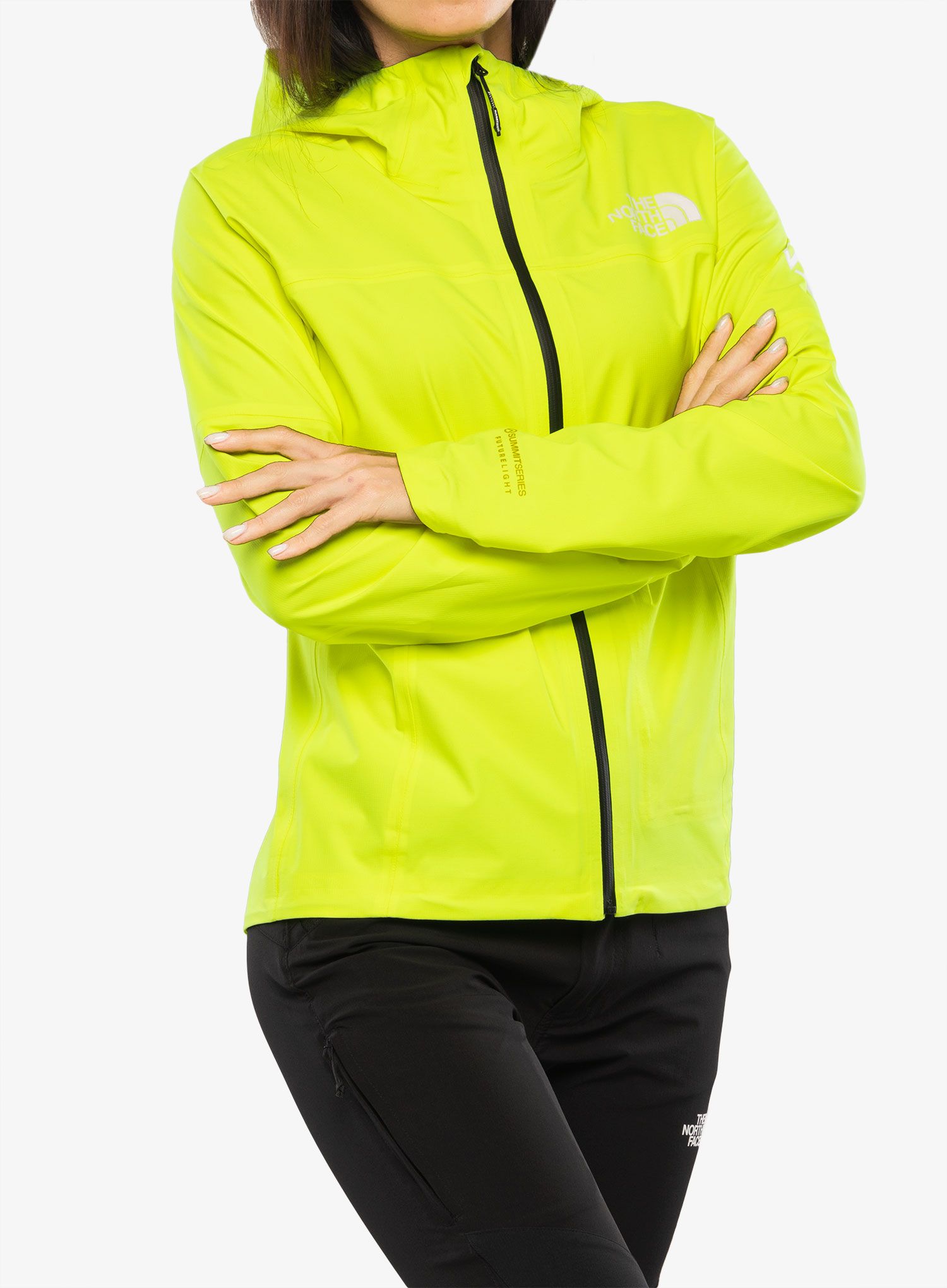 Bunda na běhání dámská The North Face Summit Superior FUTURELIGHT Jacket - led yellow