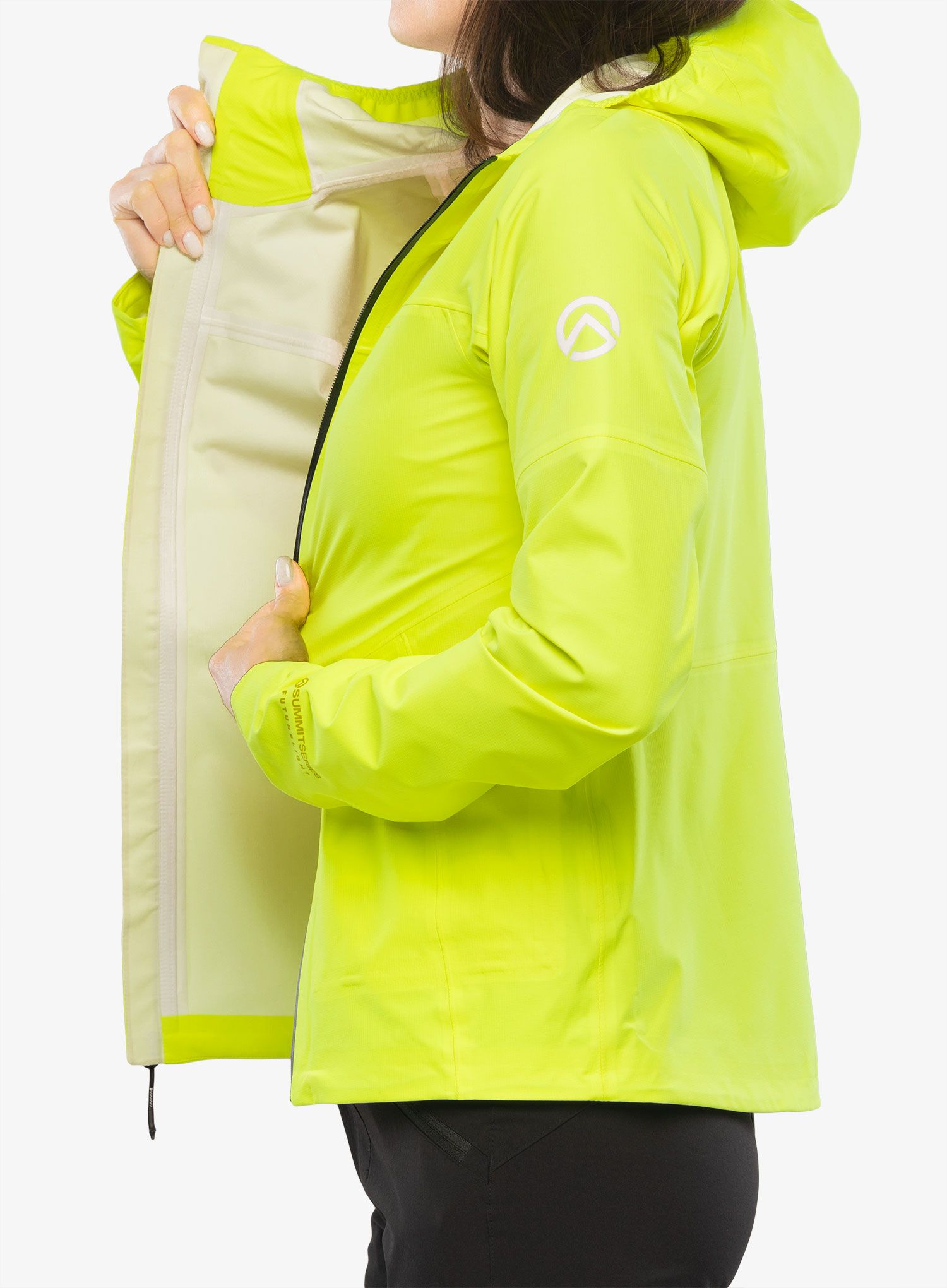 Bunda na běhání dámská The North Face Summit Superior FUTURELIGHT Jacket - led yellow
