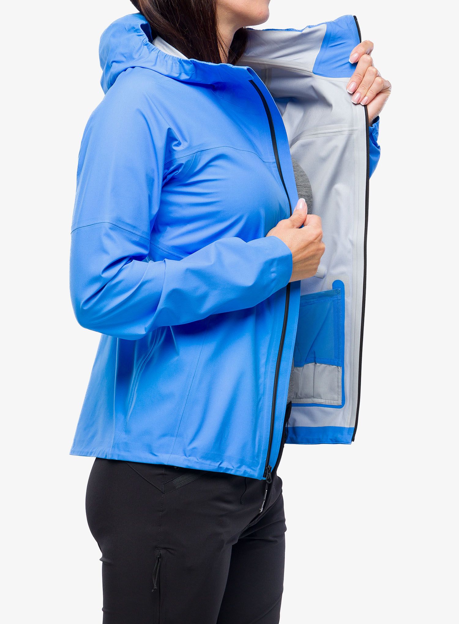 Bunda na běhání dámská The North Face Summit Superior FUTURELIGHT Jacket - optic blue