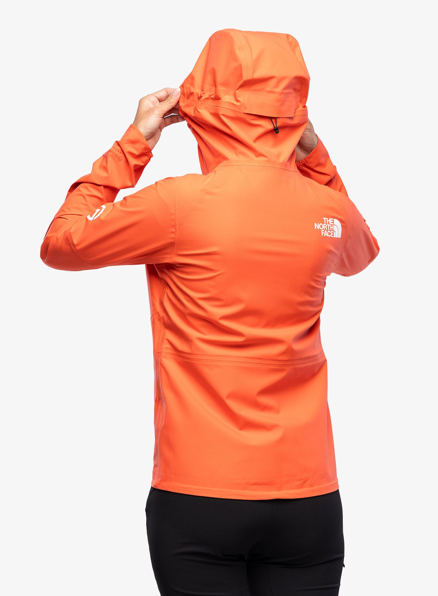 Bunda na běhání dámská The North Face Summit Superior FUTURELIGHT Jacket - radiant orange