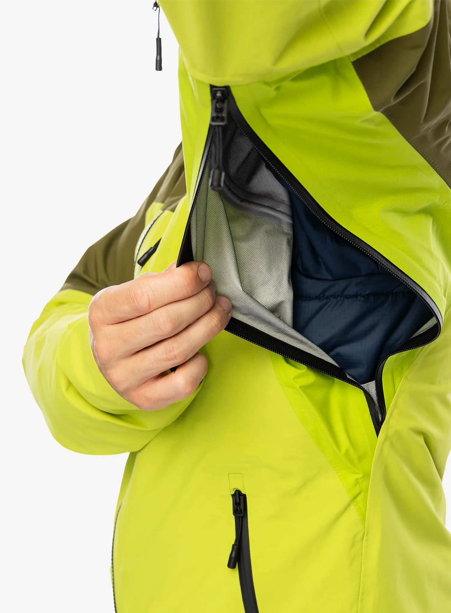Bunda s membránou The North Face Summit Torre Egger Futurelight Jacket - meadow grass/forest olive