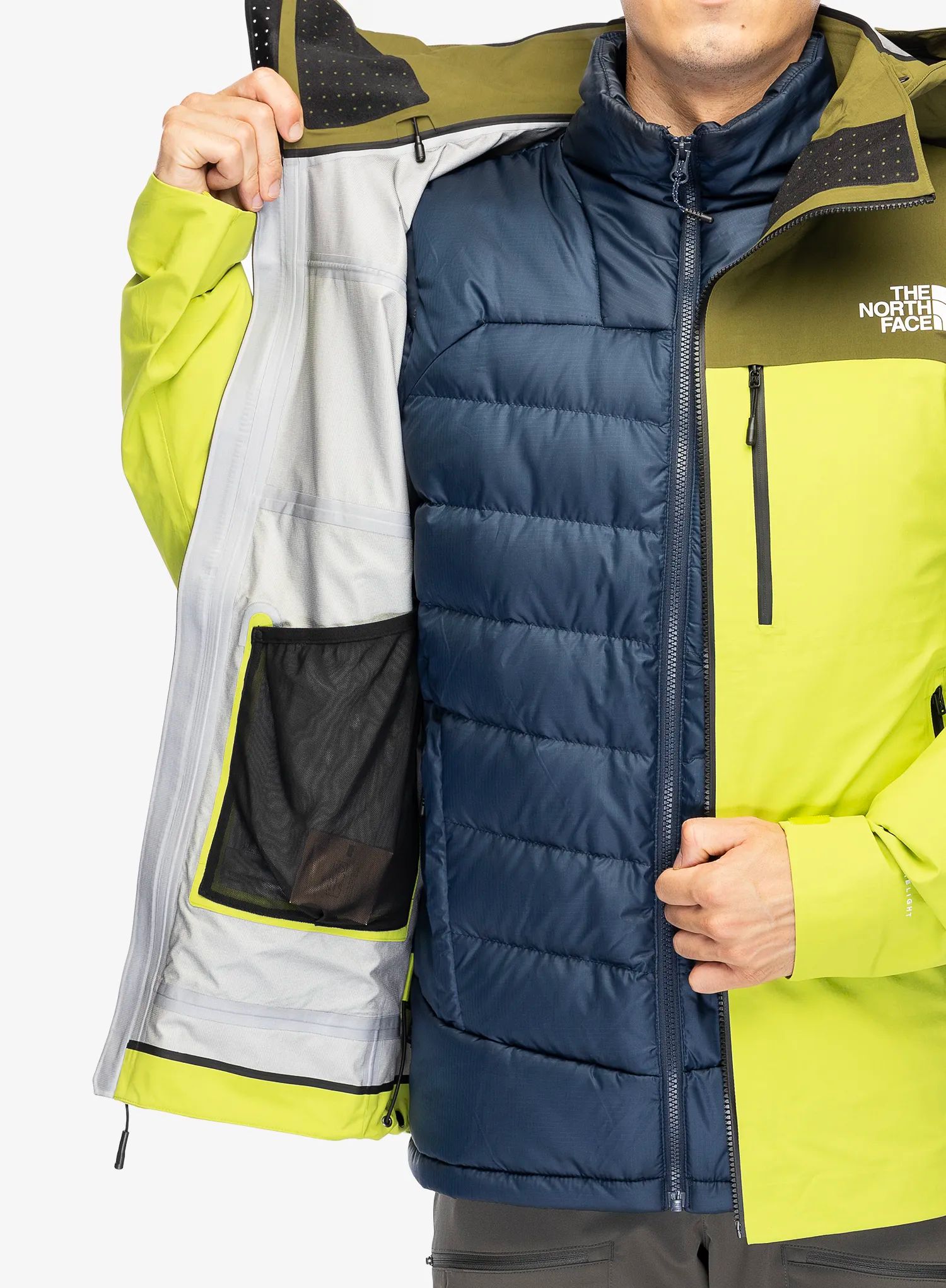 Bunda s membránou The North Face Summit Torre Egger Futurelight Jacket - meadow grass/forest olive