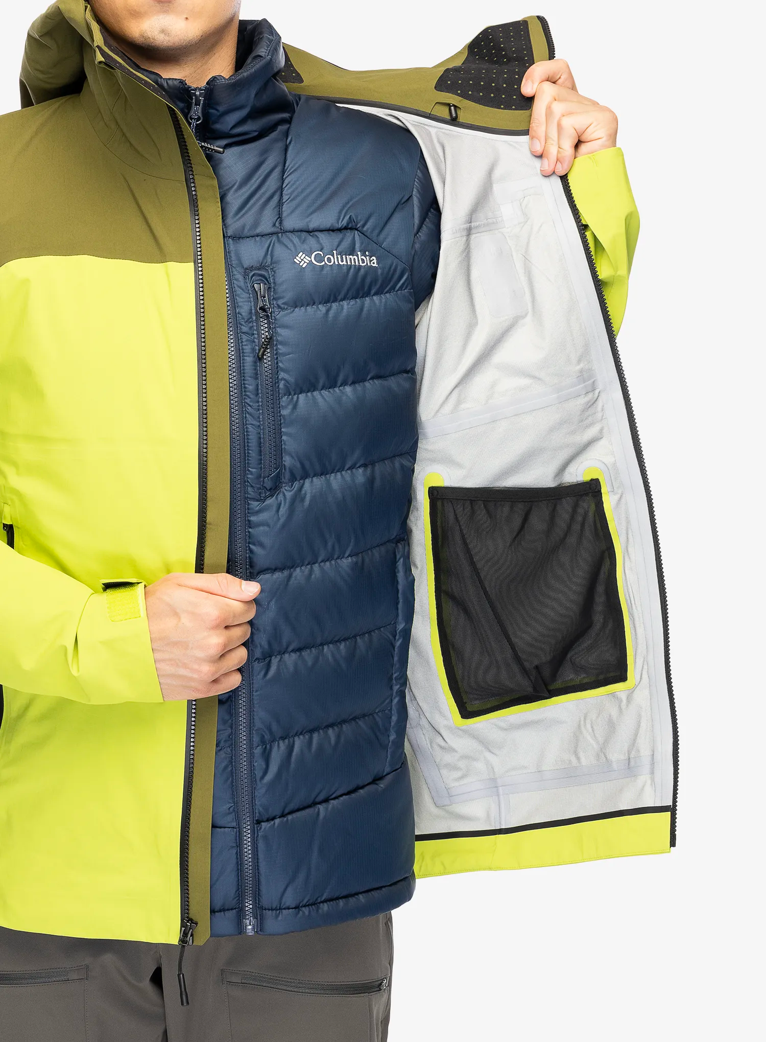 Bunda s membránou The North Face Summit Torre Egger Futurelight Jacket - meadow grass/forest olive