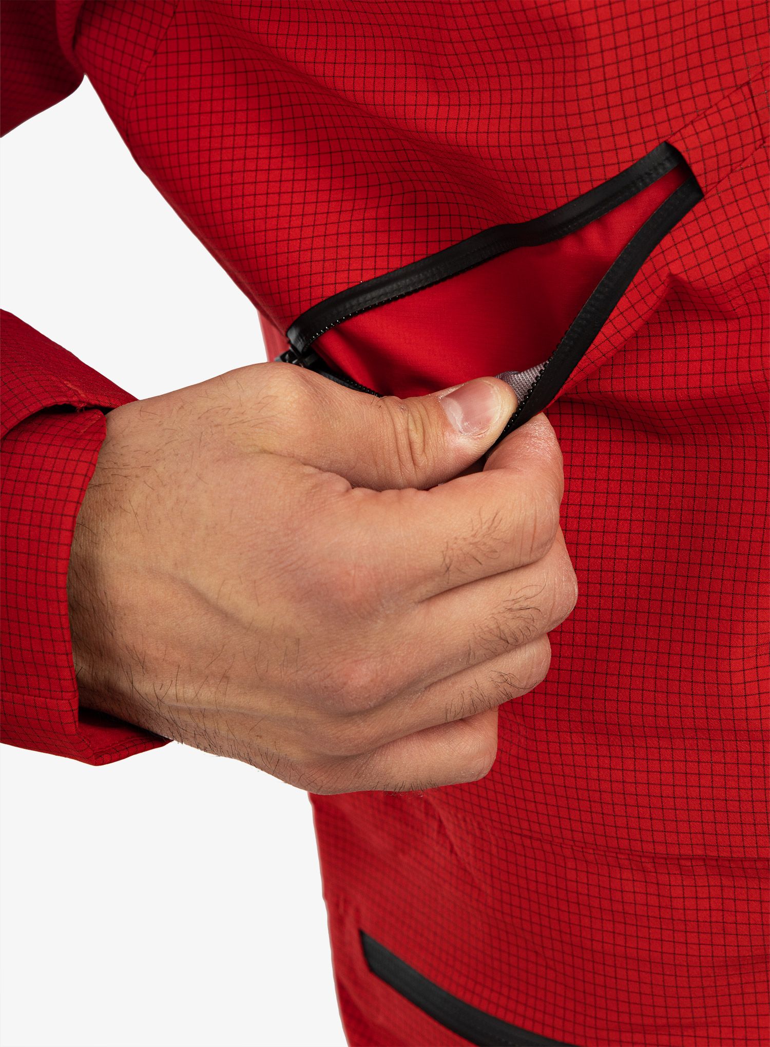 Bunda na hory s membránou The North Face Summit Tsirku FUTURELIGHT Jacket - red/black