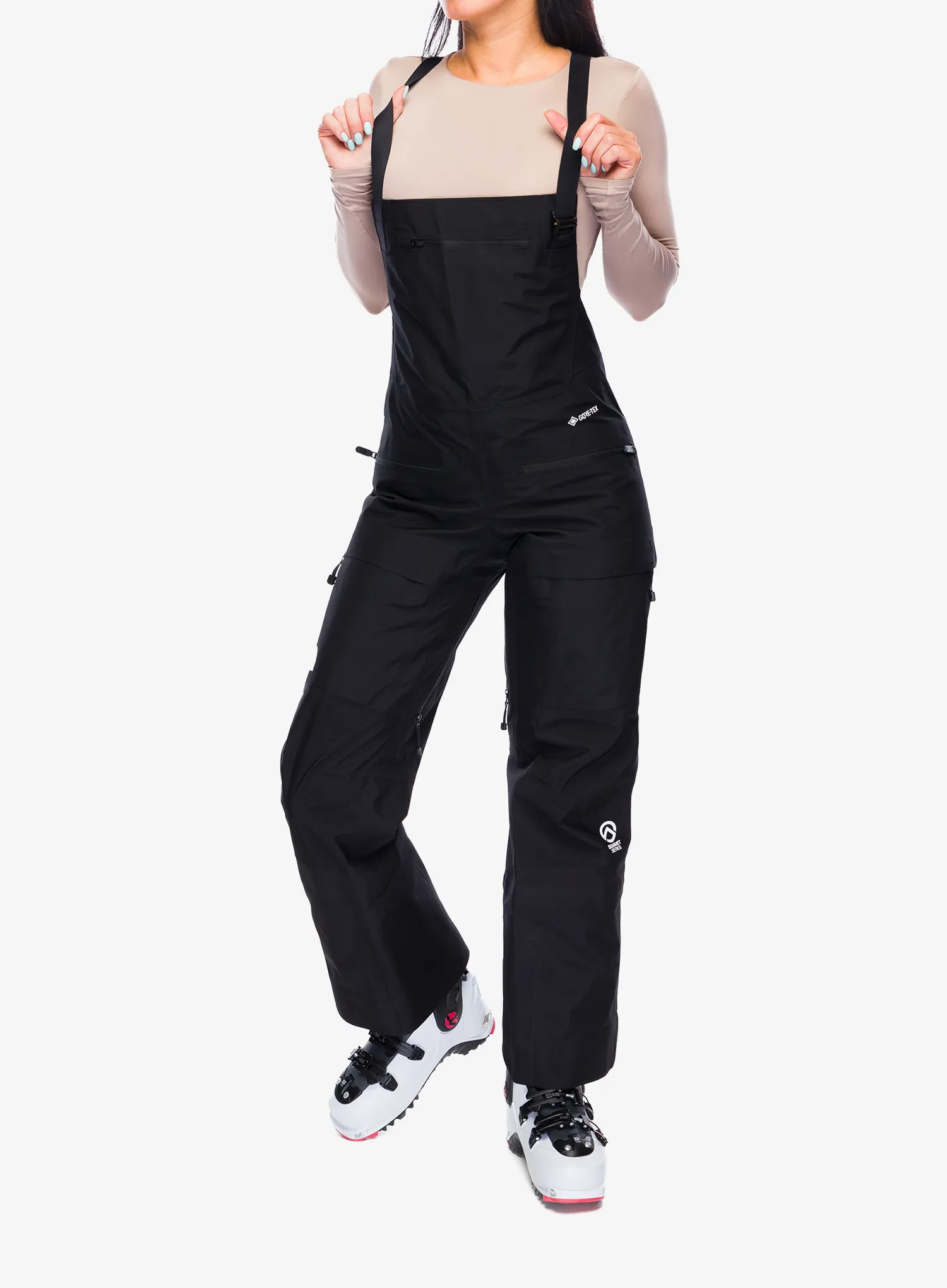 GORE TEX kalhoty dámské The North Face Summit Verbier GTX Bib - tnf black