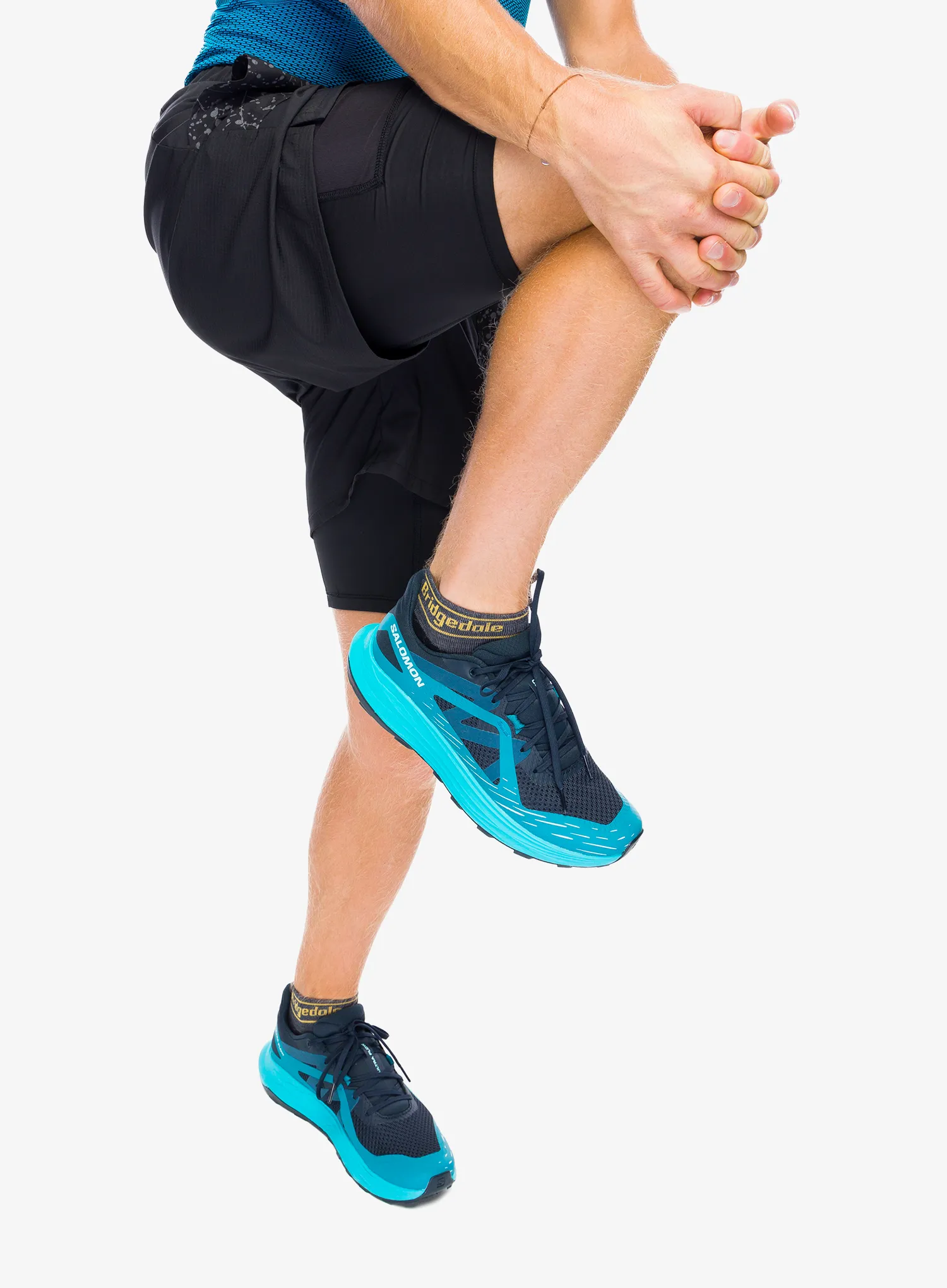 Běžecké kraťasy The North Face Sunriser 2In1 Short 6In - tnf black/tnf black trail