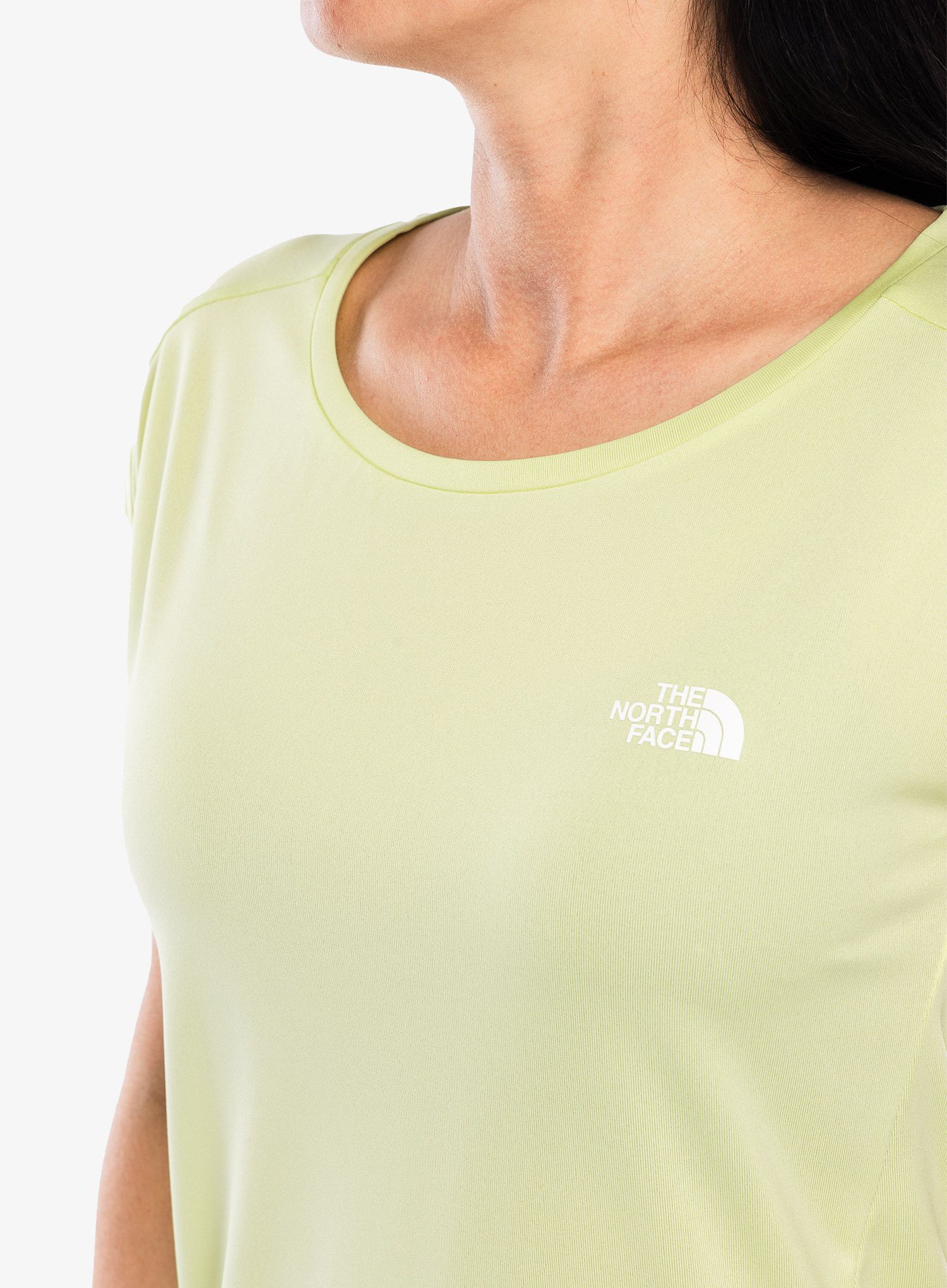 Dámské rychleschnoucí triko The North Face Tanken Tank - astro lime