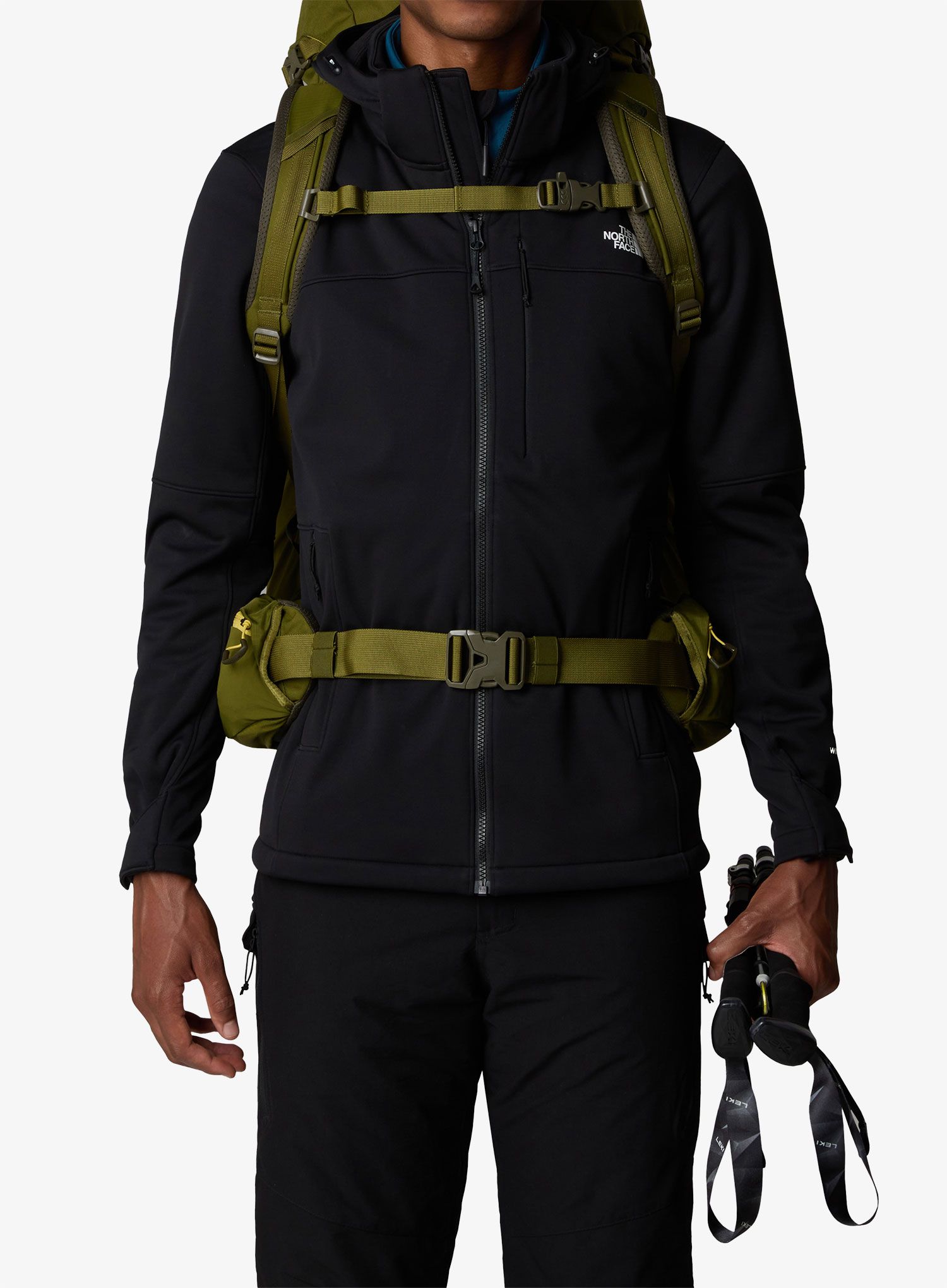 Trekový batoh The North Face Terra 65 - forest olive/new taupe green