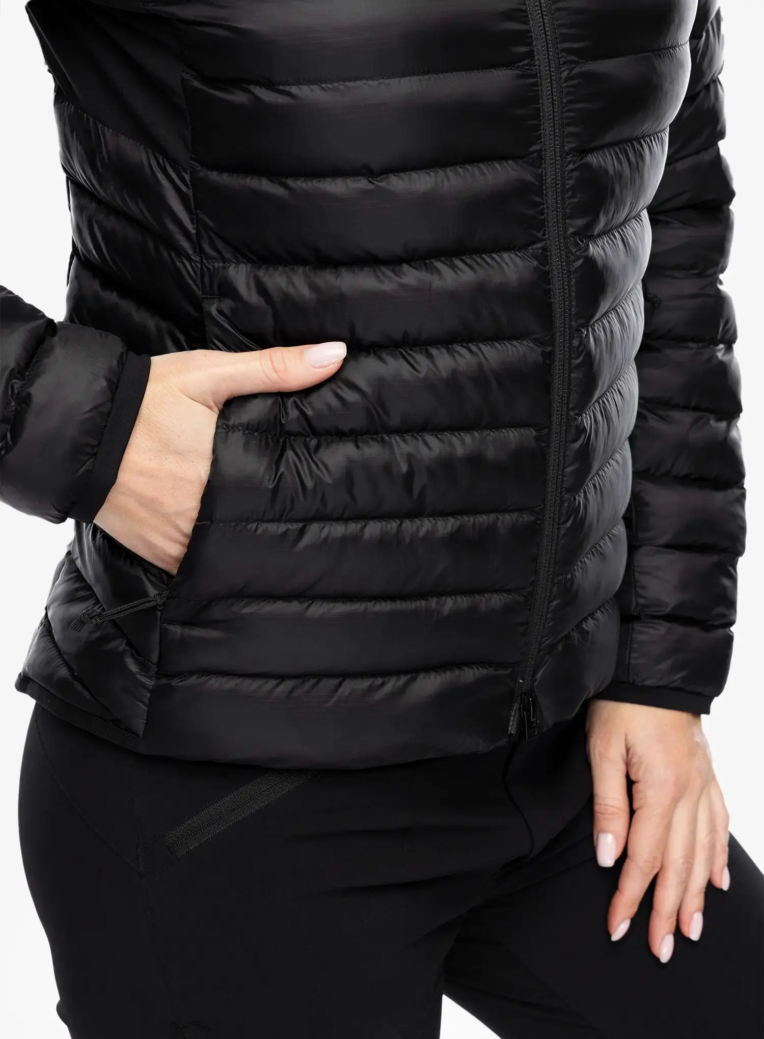 Zateplená bunda dámská The North Face Terra Peak Hoodie - tnf black