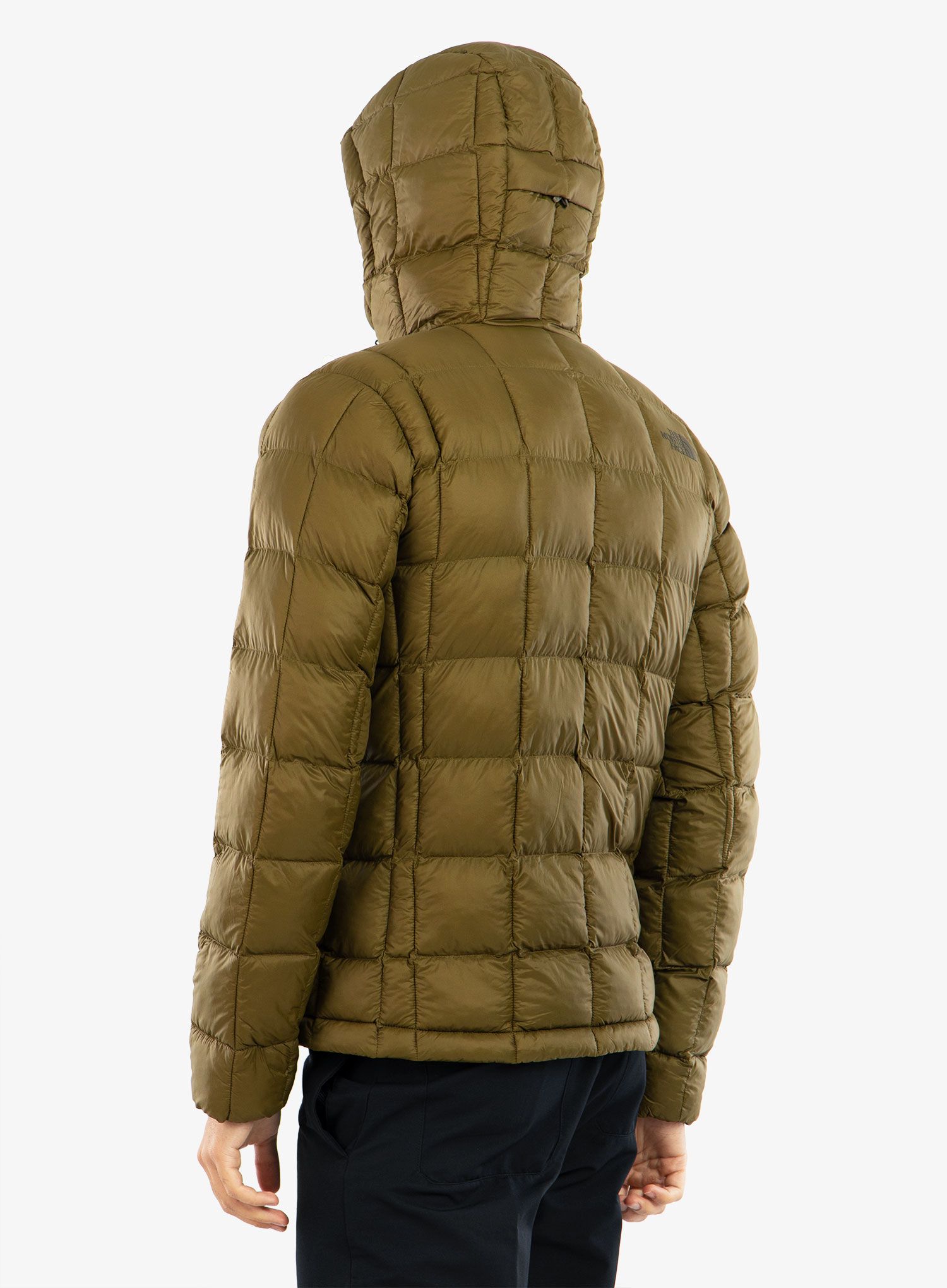Zateplená bunda The North Face ThermoBall Super Hoodie - military olive