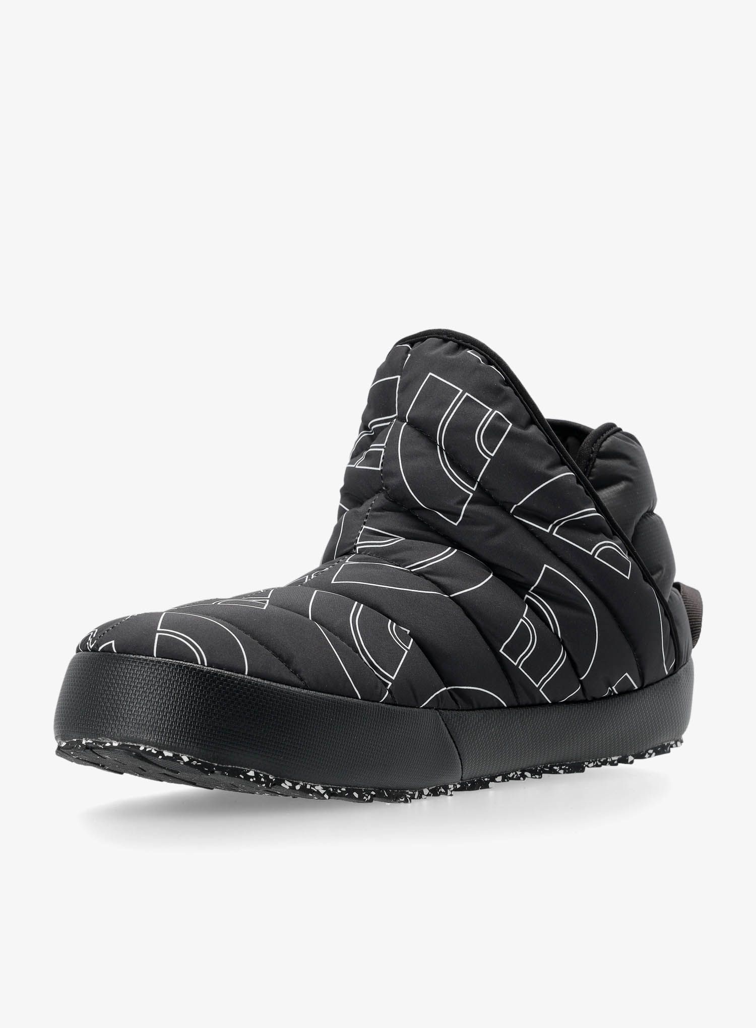 Zateplené papuče The North Face ThermoBall Traction Bootie - print/black