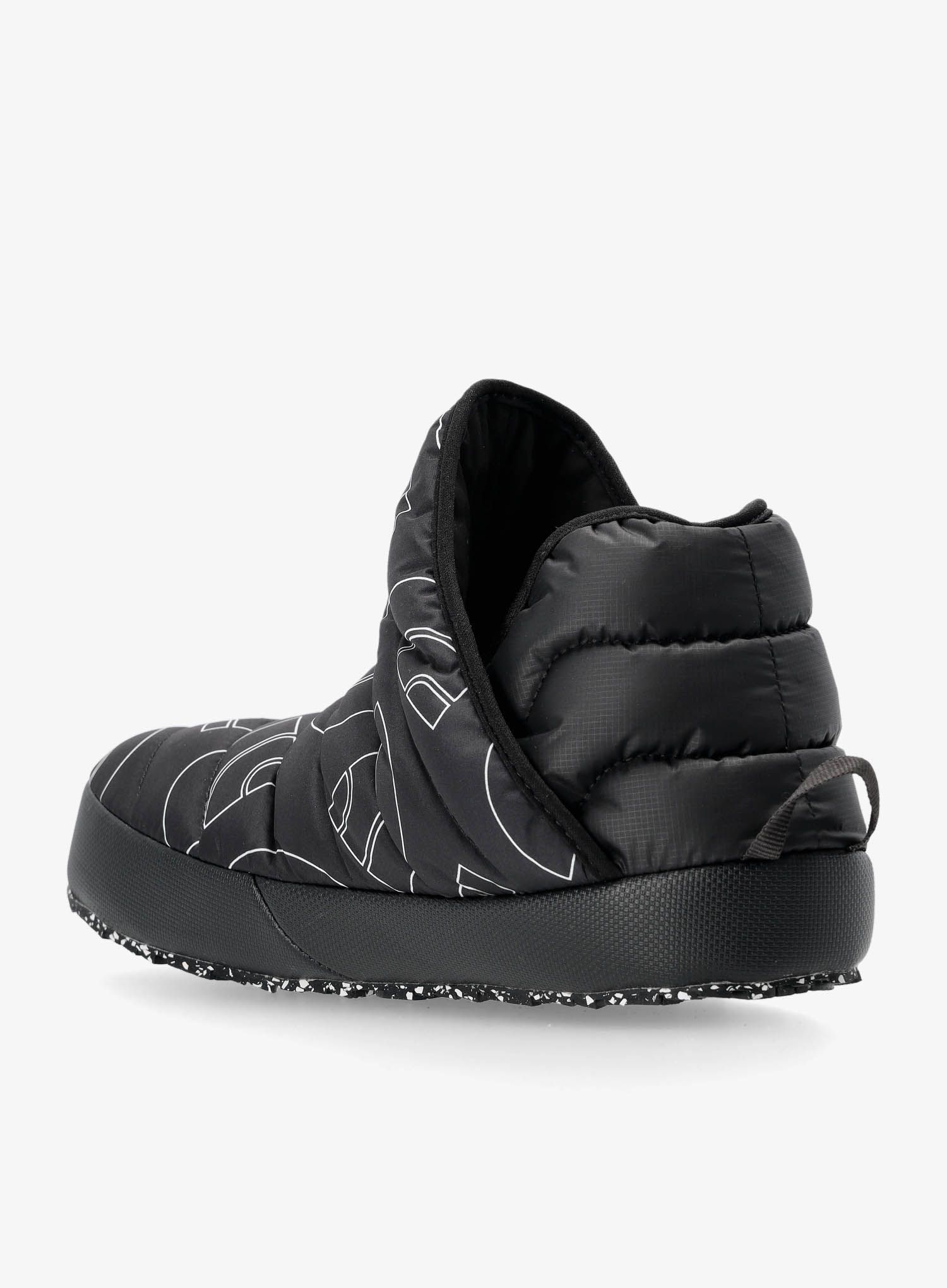 Zateplené papuče The North Face ThermoBall Traction Bootie - print/black