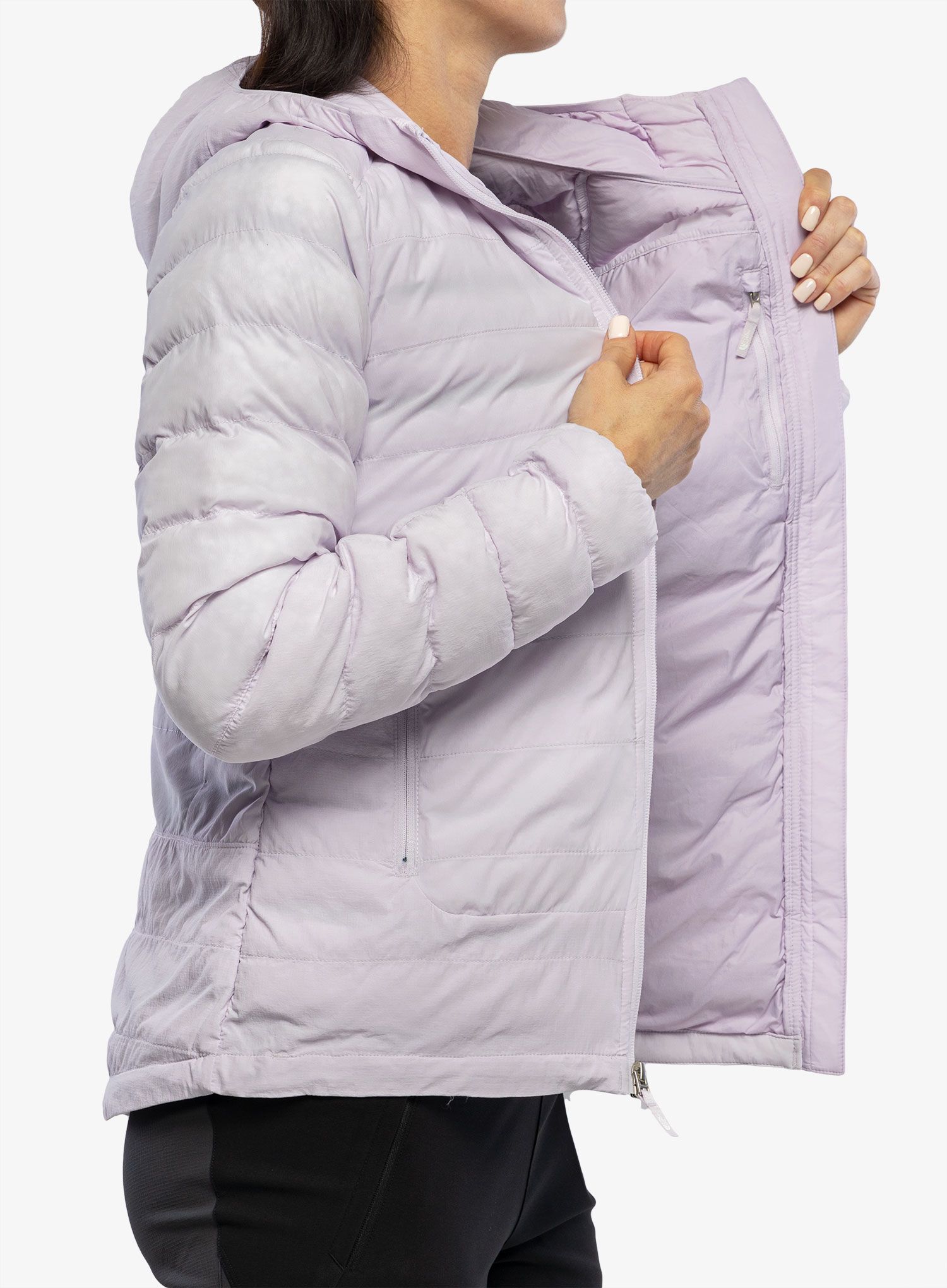 Dámská zateplená bunda The North Face Thermoball 50/50 Jacket - lavender fog
