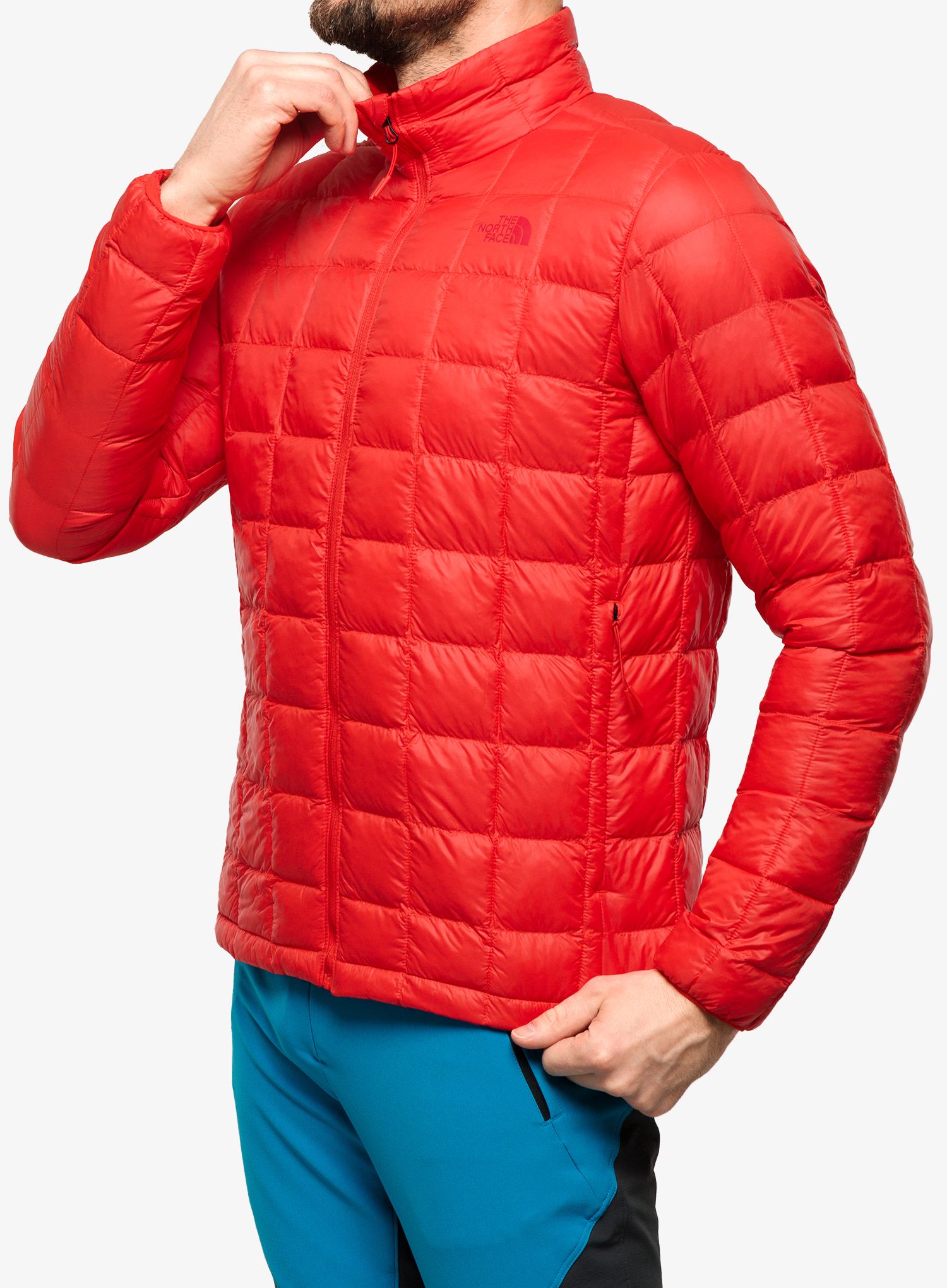 Zateplená bunda The North Face Thermoball Eco Jacket 2.0 - fiery red