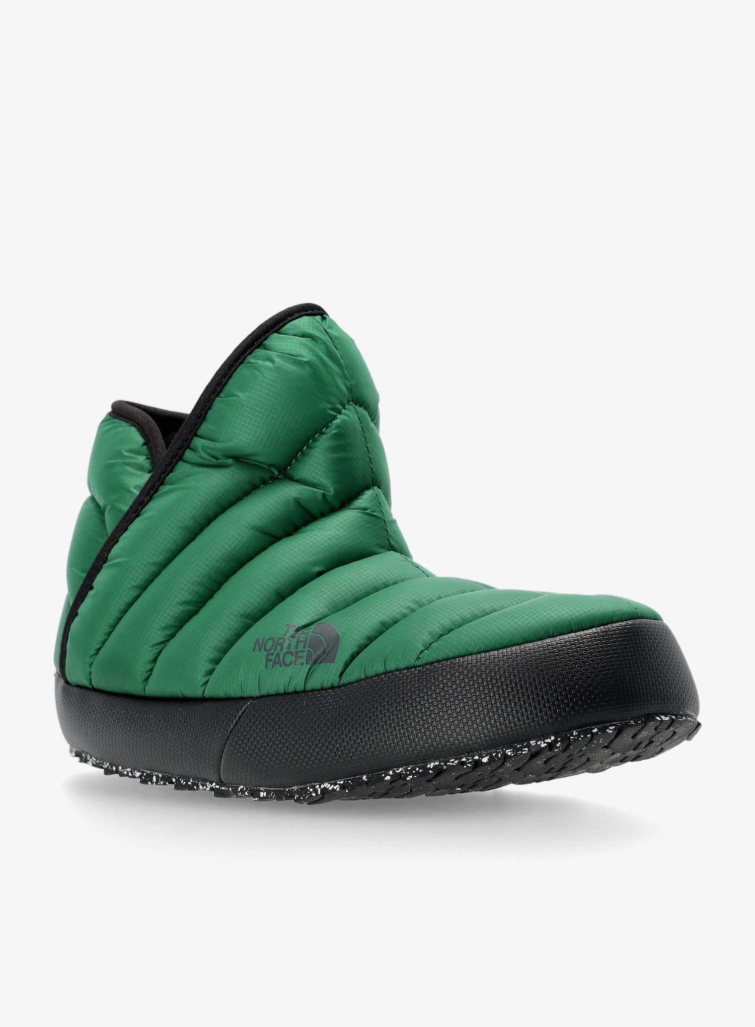 Zateplené dámské papuče The North Face Thermoball Traction Bootie - evergreen/tnf black
