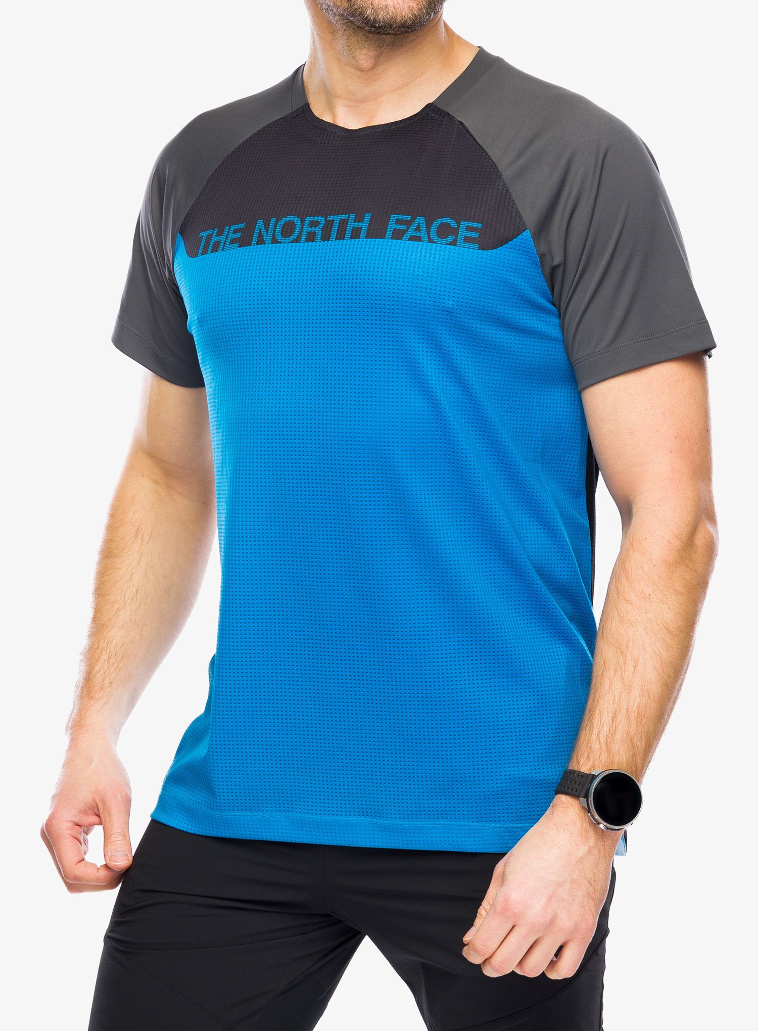 Lezecké triko The North Face Trailjammer S/S Tee - skyline blue/blue