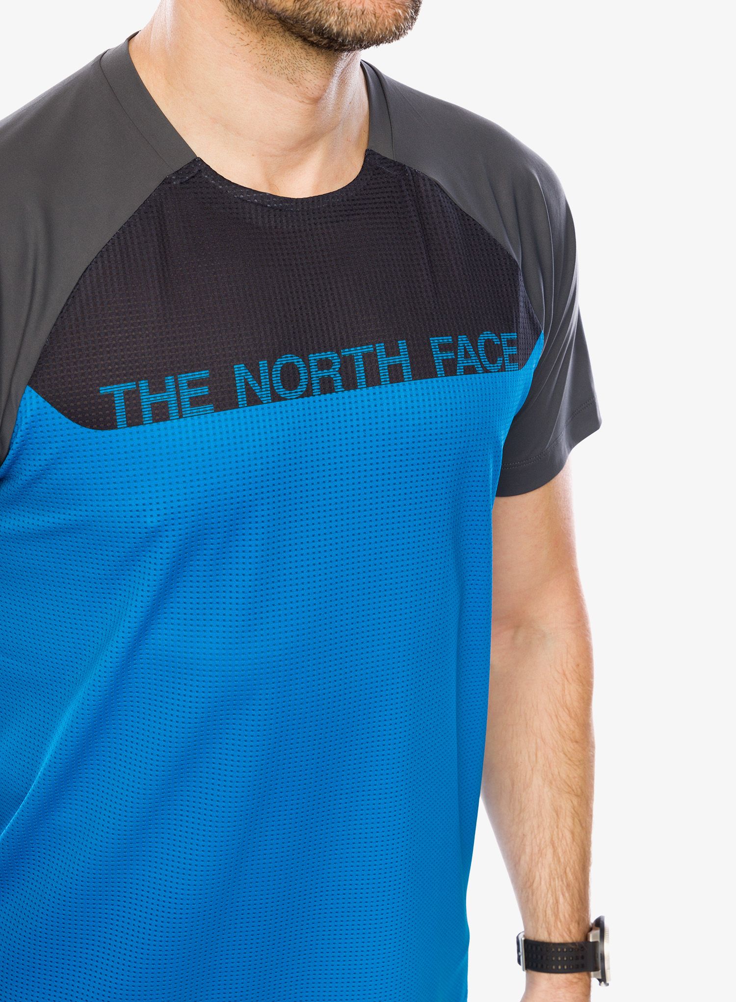 Lezecké triko The North Face Trailjammer S/S Tee - skyline blue/blue