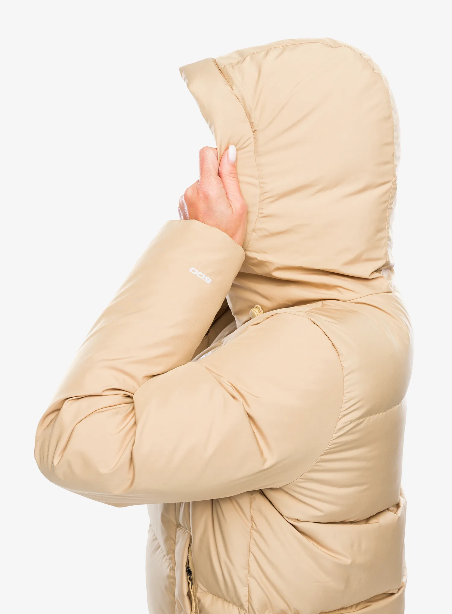 Dámský péřový kabát The North Face Triple C Parka - khaki stone