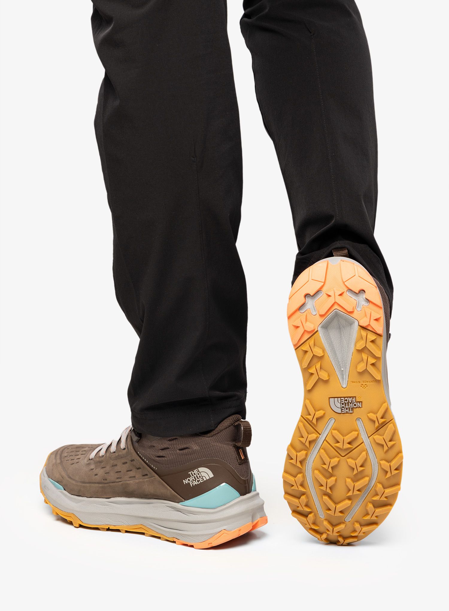 Dámské boty The North Face Vectiv Exploris 2 Mid FUTURELIGHT LTHR - brown