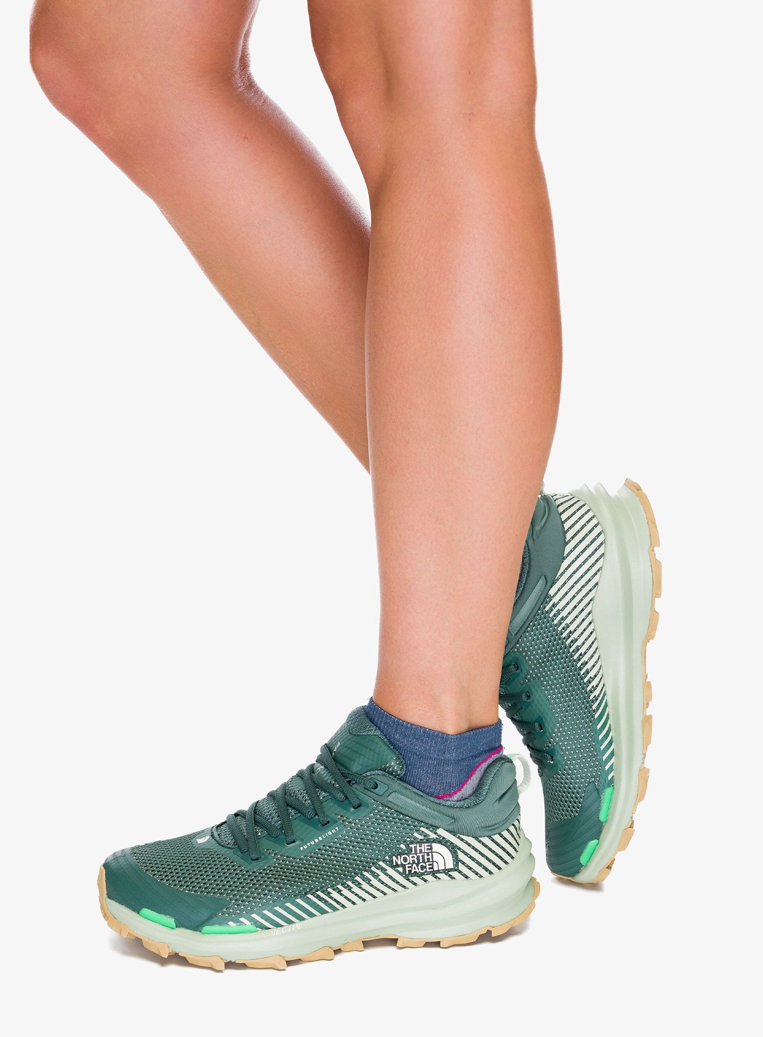 Turistické boty dámské The North Face Vectiv Fastpack FUTURELIGHT - dark sage/misty