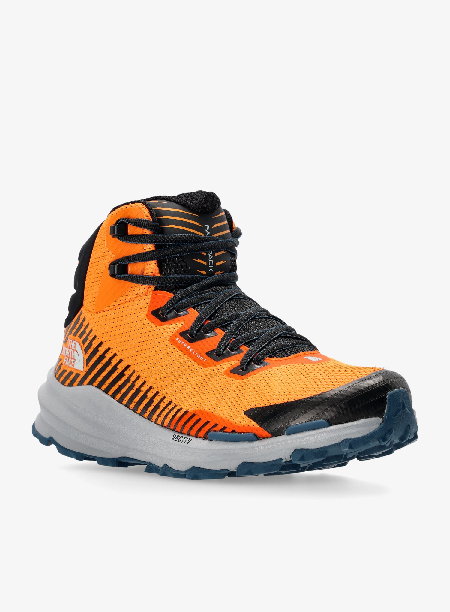 Boty The North Face Vectiv Fastpack Mid FUTURELIGHT - cone orange/tnf black